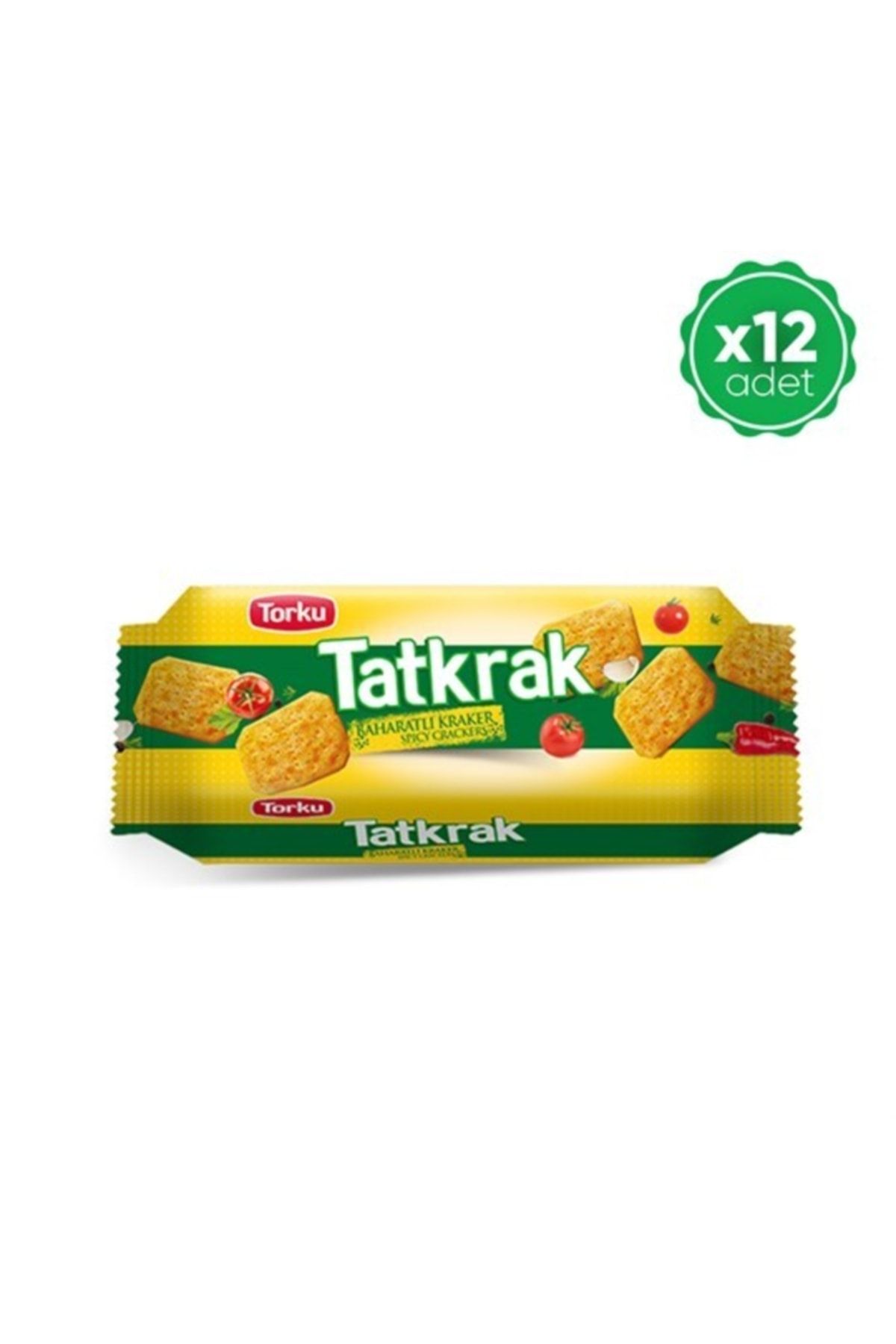 Torku Tatkrak Baharatlı Kraker 100 gr X12