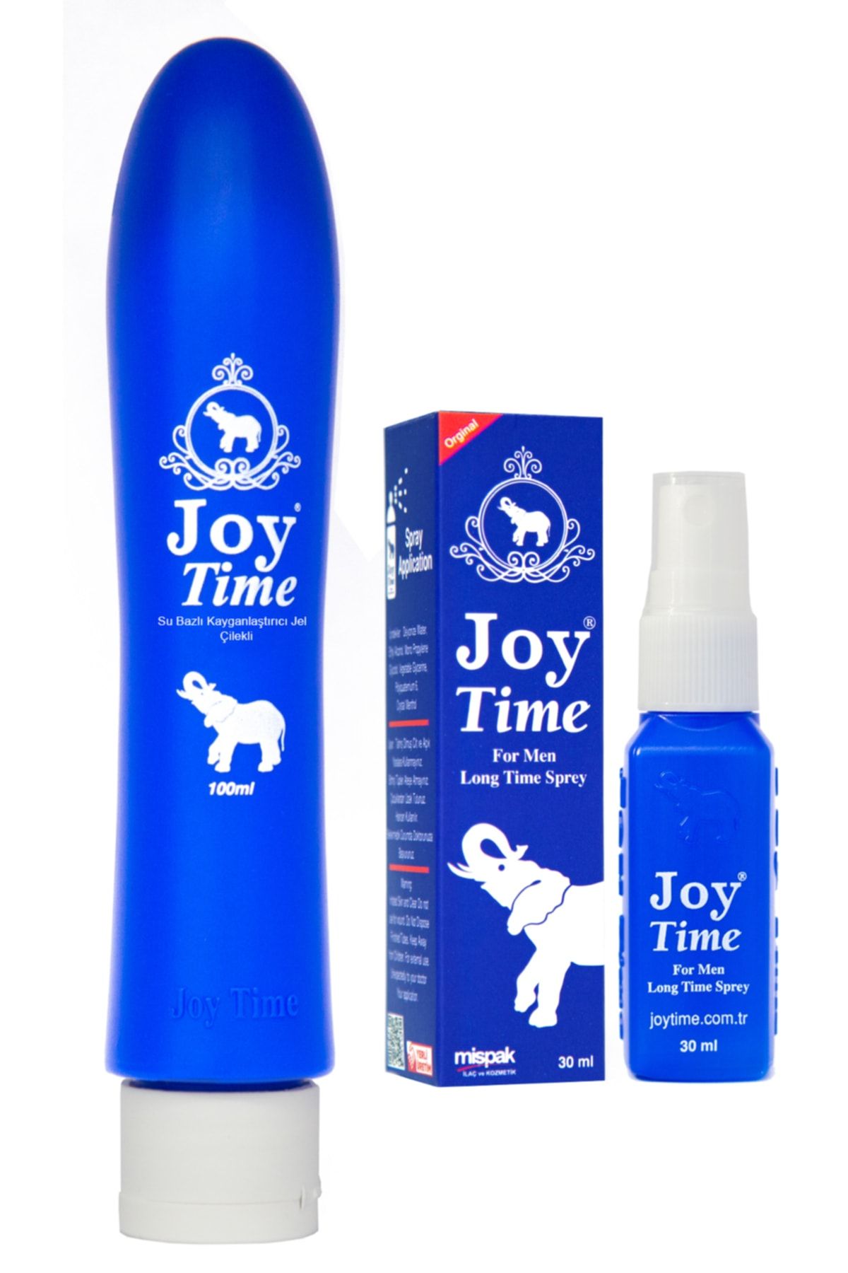 joy time Kayganlaştırıcı Jel 100 Ml Çilekli + Sprey Orijinal Ürün Mispak Shop