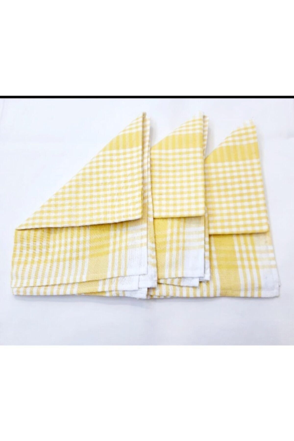 BERKAY Sun Tekstil'den Pamuklu 3 Adet Kurulama Bezi 50x70 Cm