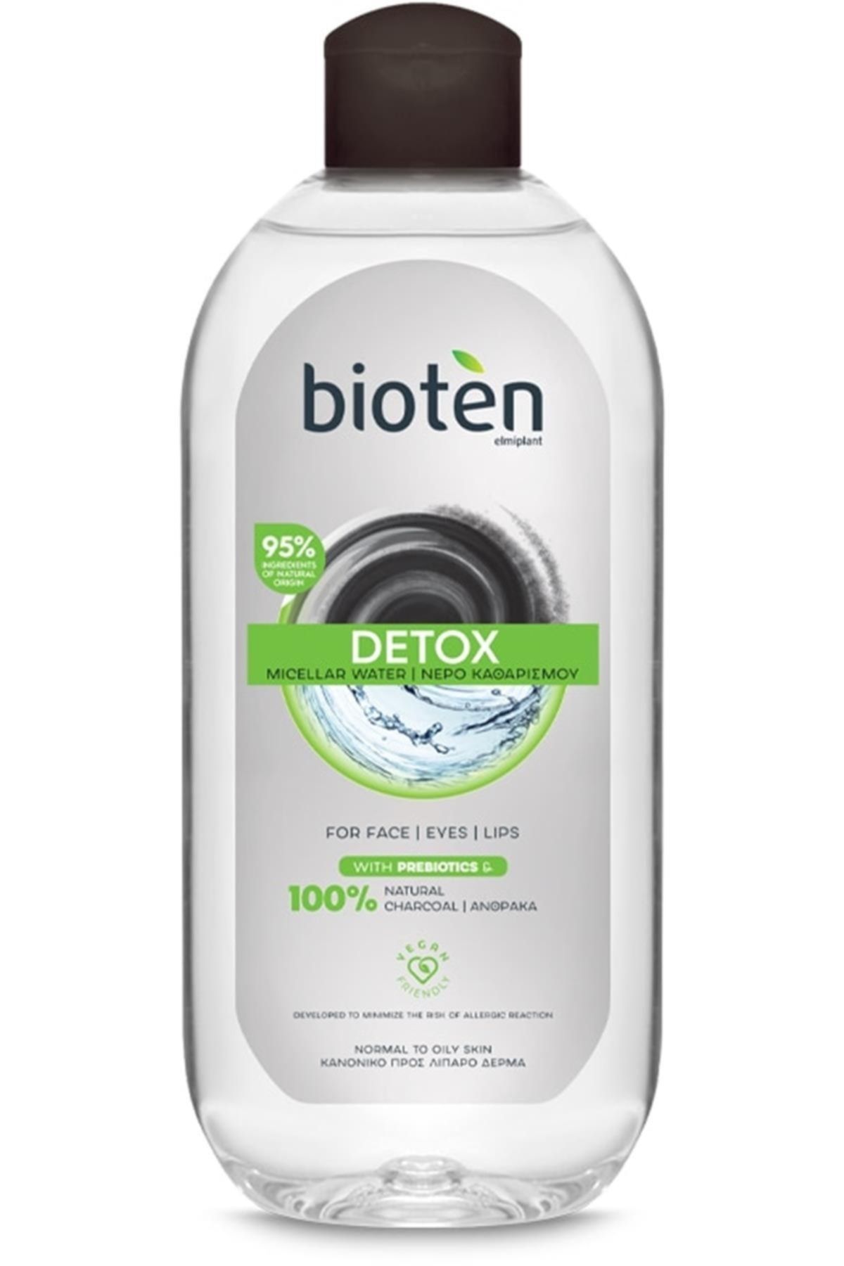 Bioten Detox Misel Suyu Yüz Göz Ve Dudaklar Için Normal Yağlı Ciltler 400 ml
