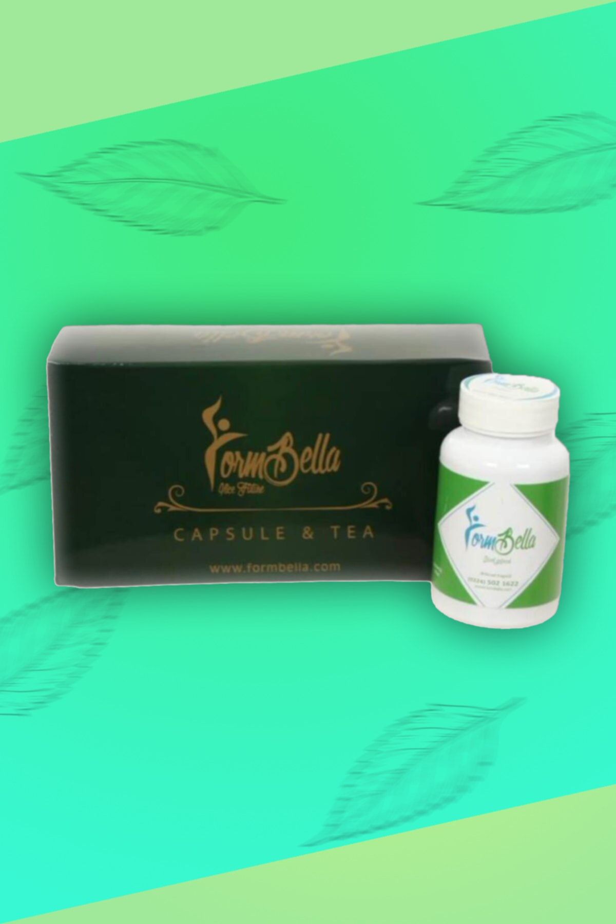 Formbella Bitkisel Çay & Kapsül Seti ( 1 Aylık Kullanım) Orjinal Ürün