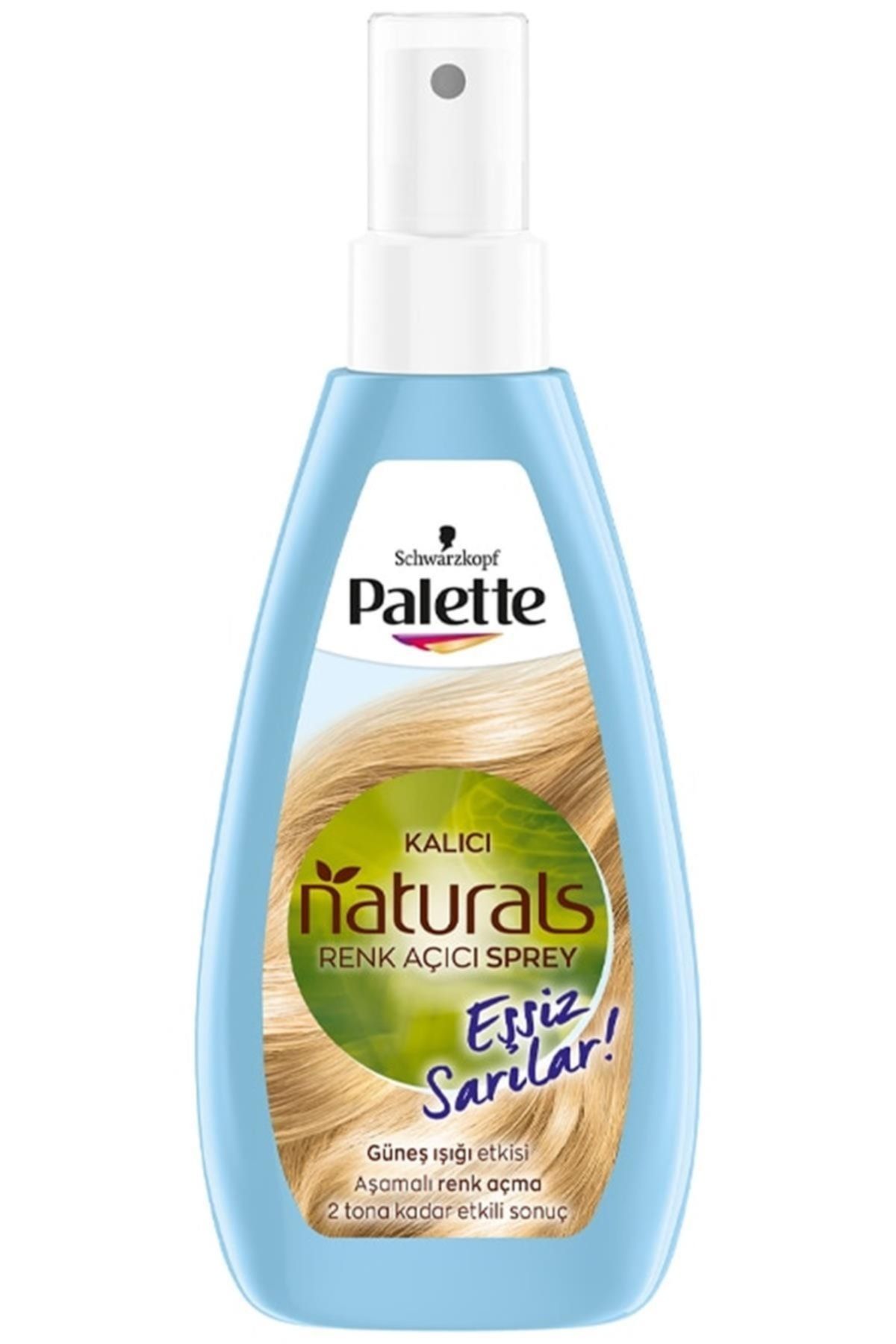 Palette Kalıcı Doğal Renkler Renk Açıcı Sprey