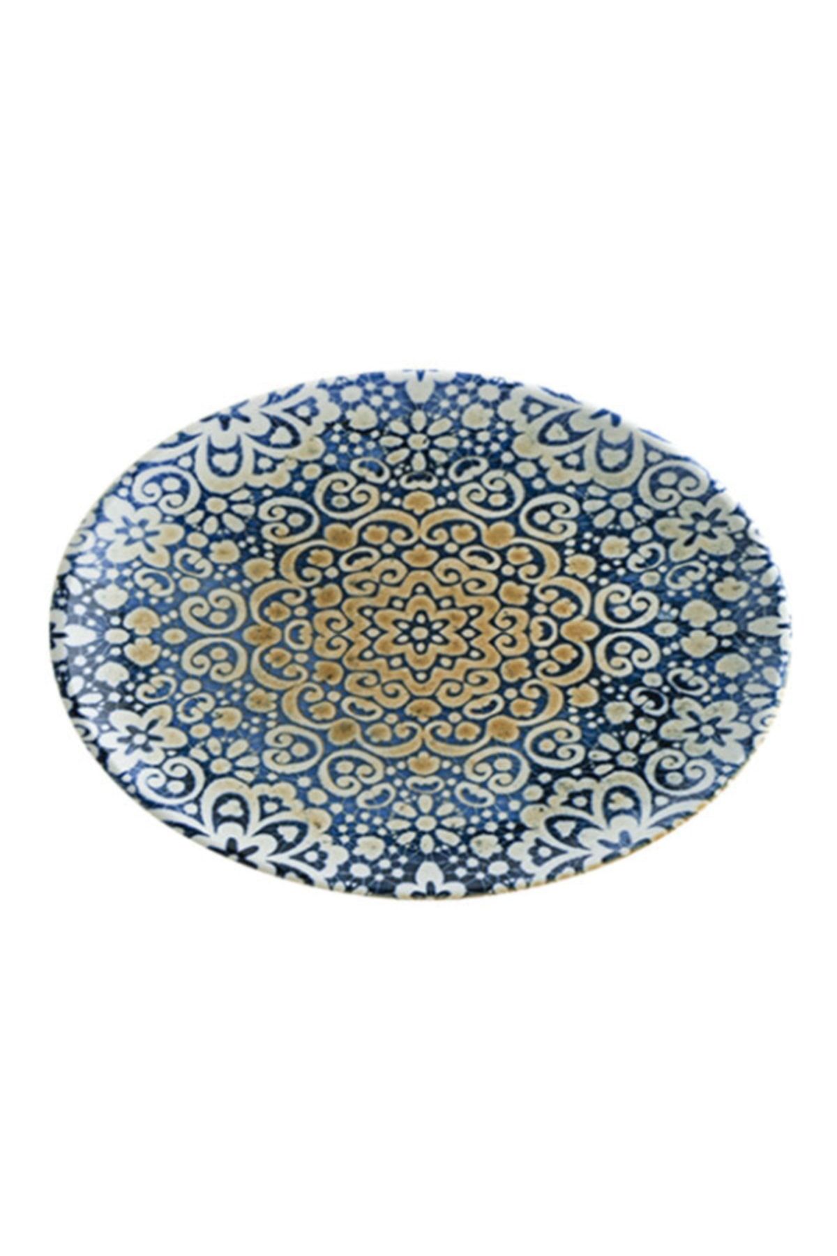 Bonna Porselen Alhambra Oval Servis Tabağı 31 X 24 Cm (2'li)