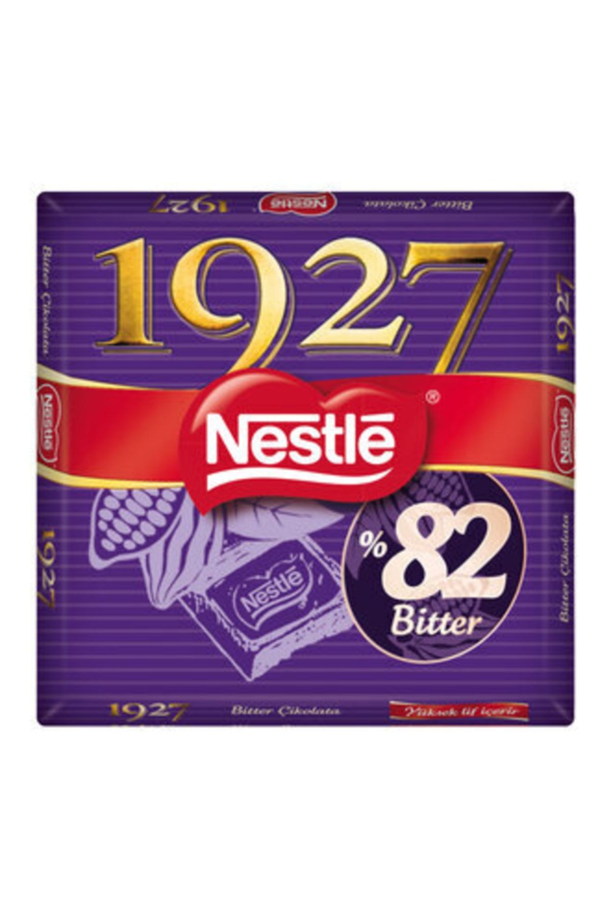 Nestle 1927 %82 Kakaolu Kare Bitter Çikolata 60 G * 10 Adet