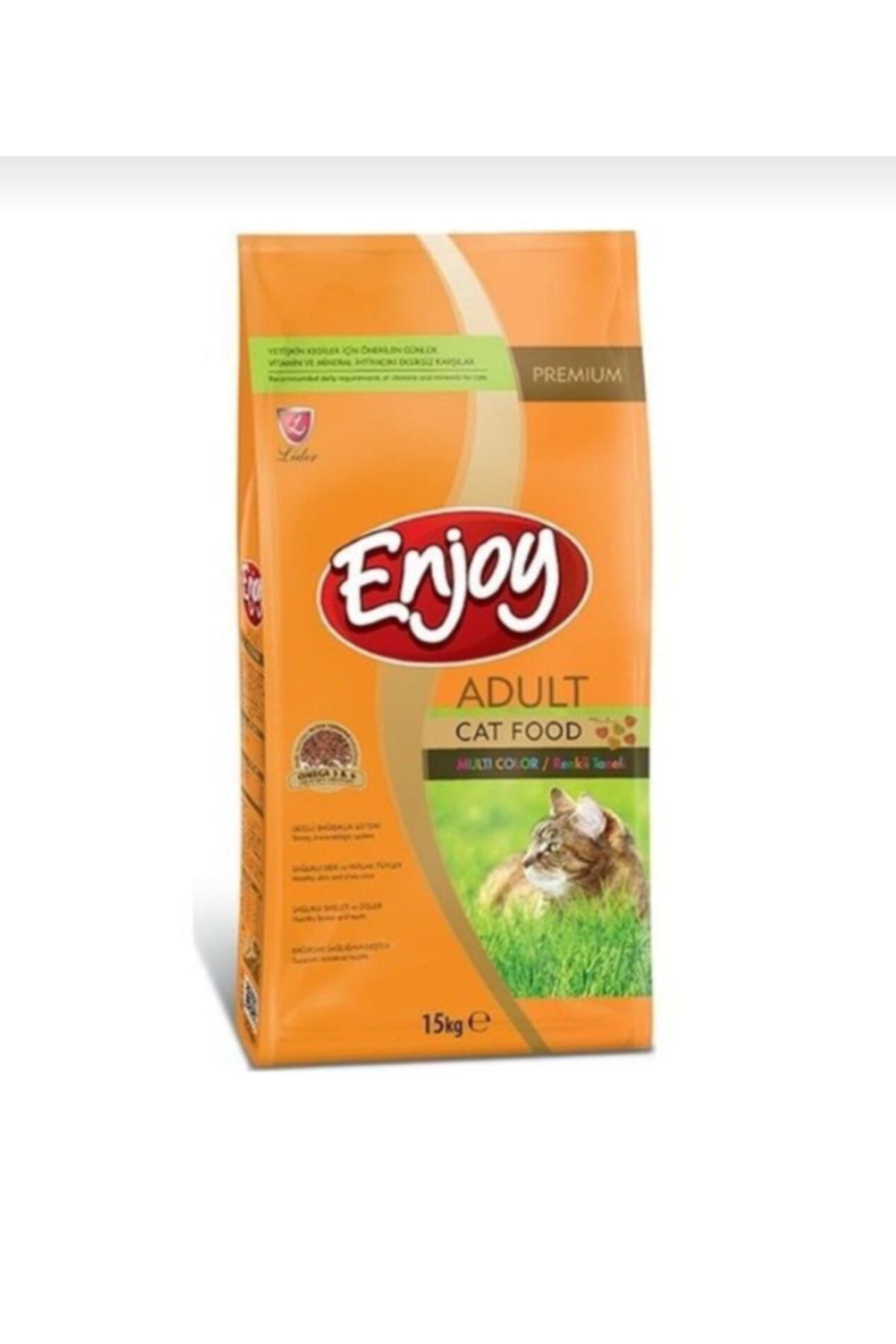 Enjoy Multicolor Renkli Gurme Yetişkin Kedi Maması 15 Kg