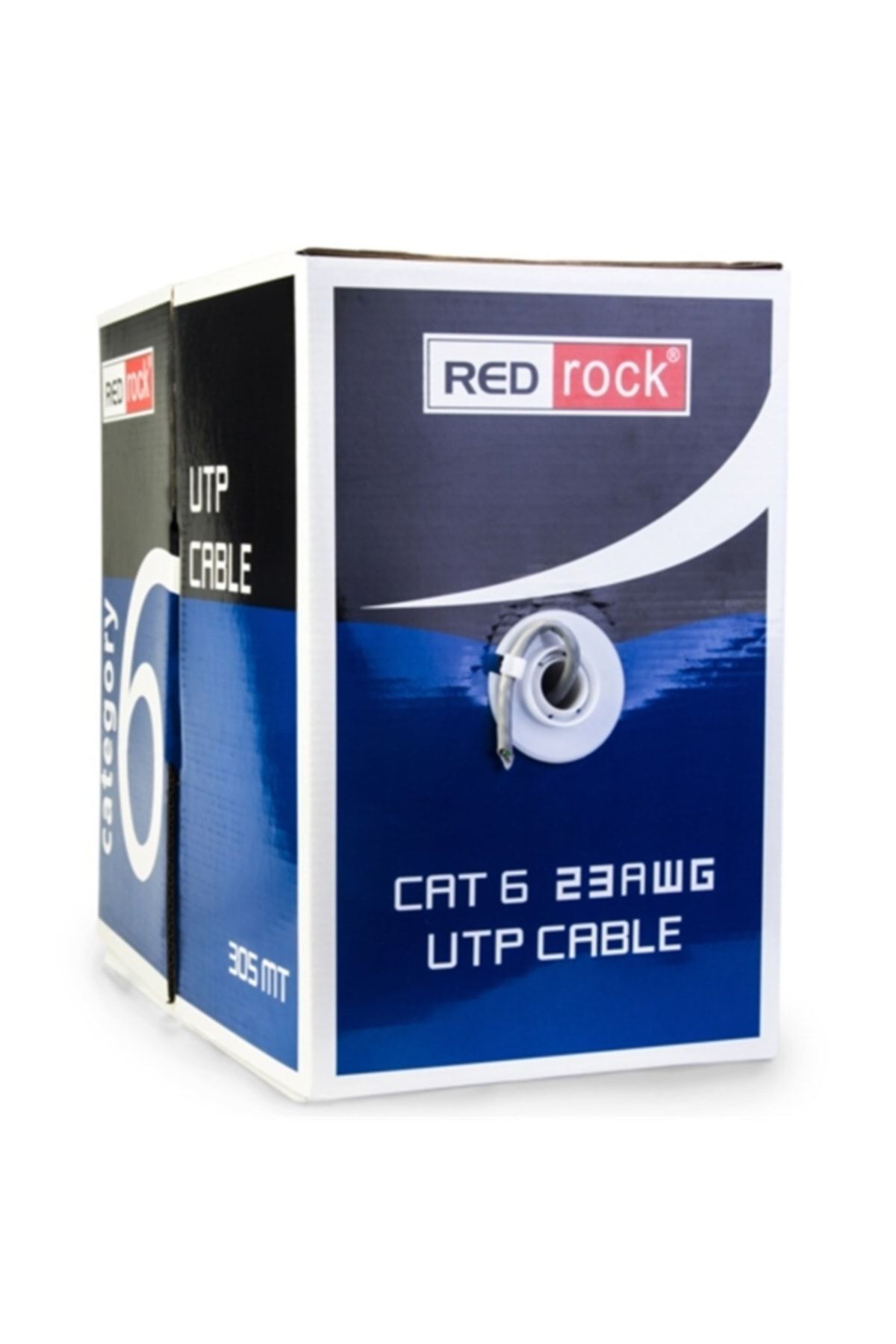 Redrock Cat6 23awg Utp Kablo 0.57mm 305m Kablo