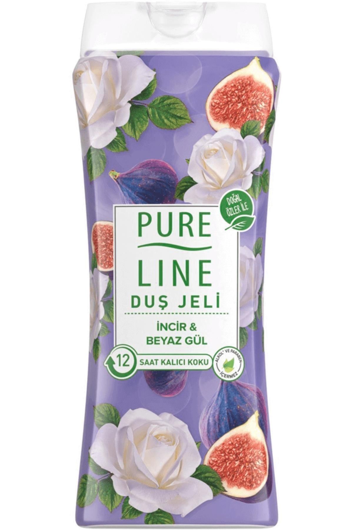 Pure Line : Incir Ve Beyaz Gül Duş Jeli 400 ml: Duş Jeli
