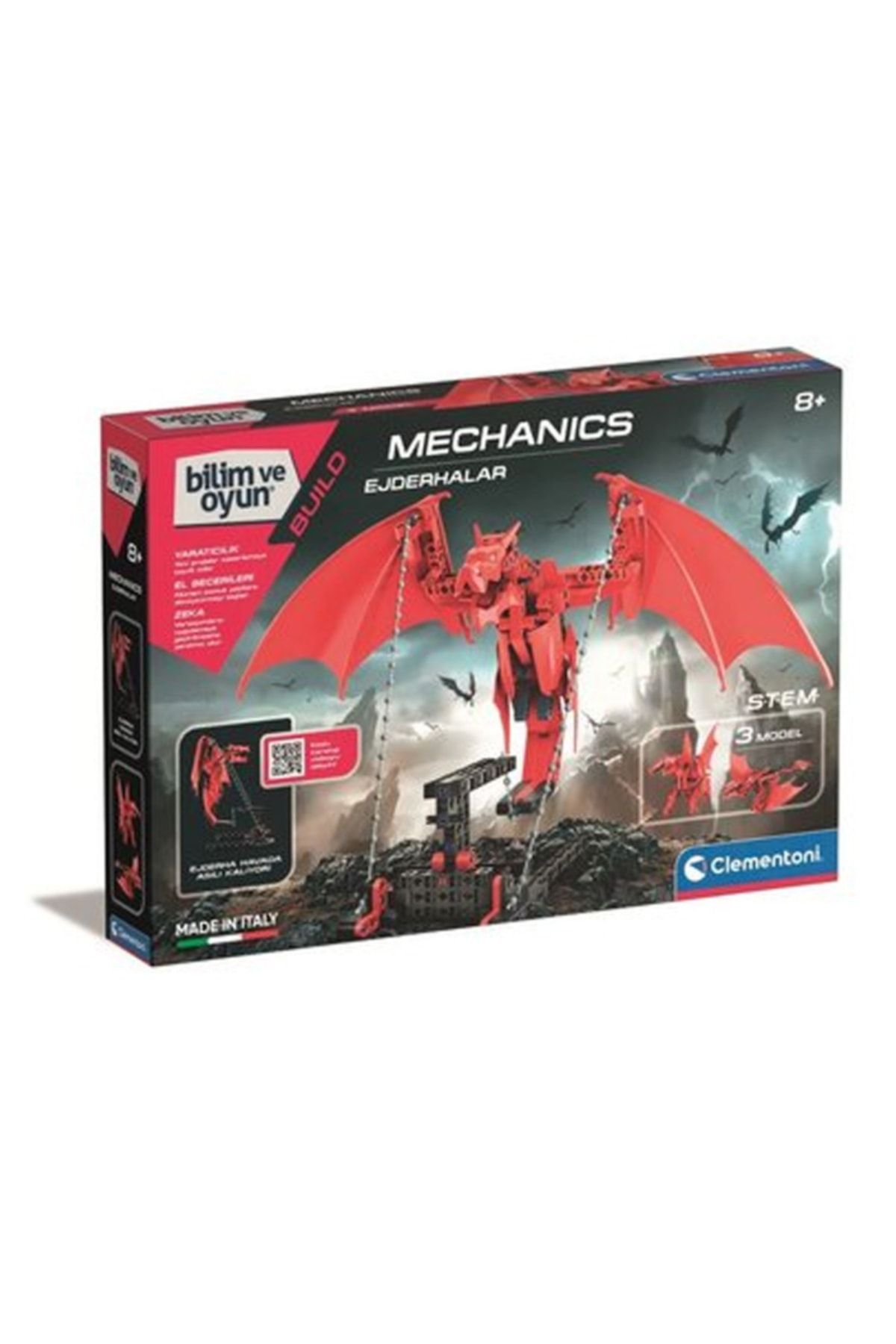 Clementoni Mekanik Laboratuvarı 64327 Uçan Ejderha