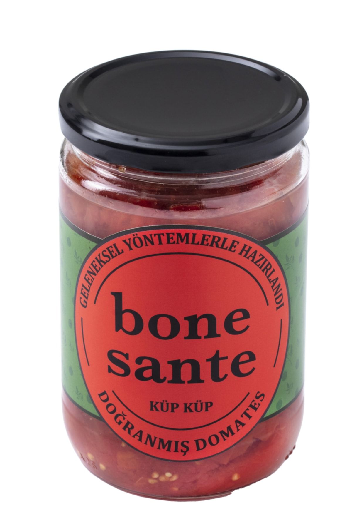Bone Sante Küp Küp Doğranmış Domates