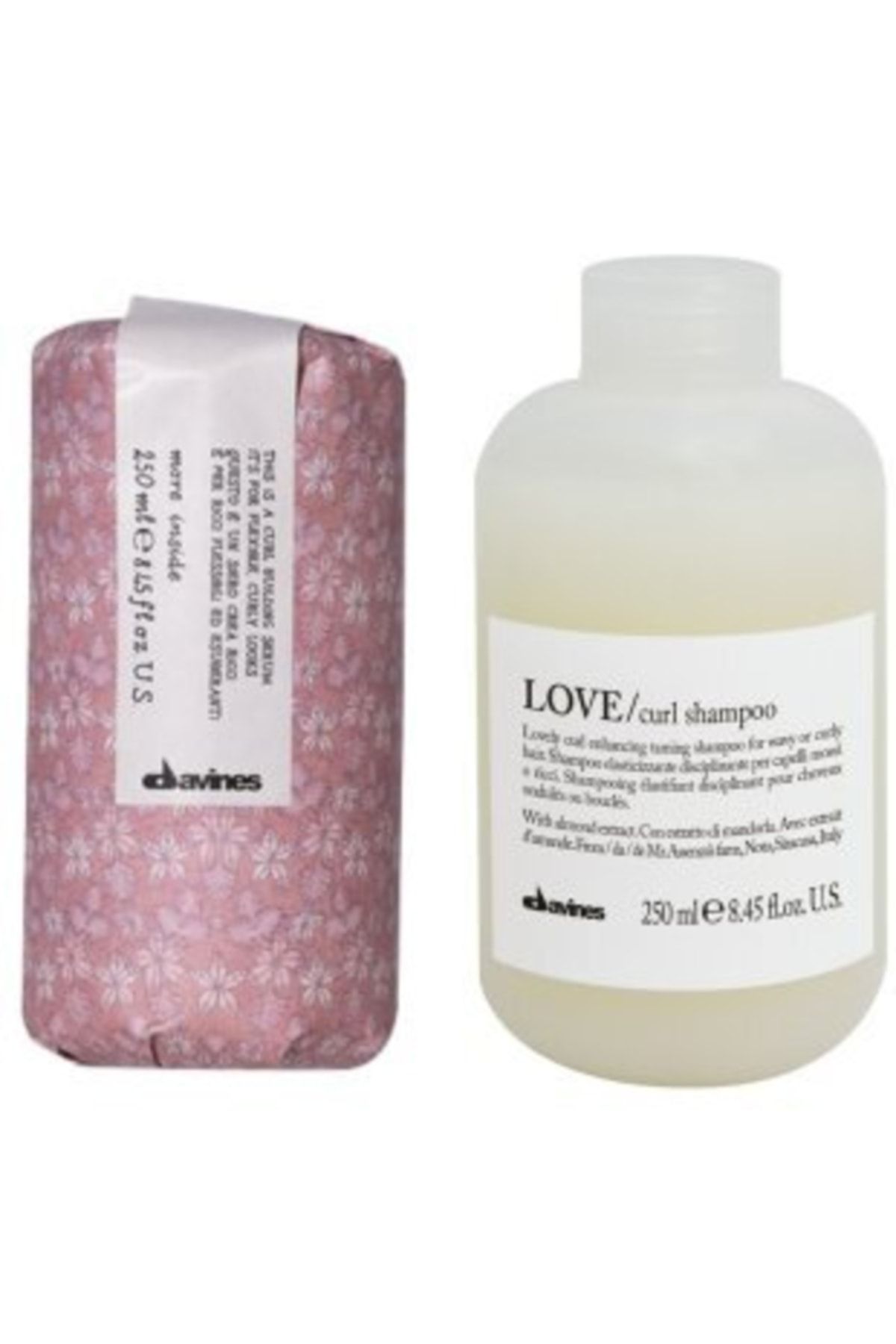 Davines Love Curl Şampuan 250 Ml + Curl Building Serum 250 Ml Bakım Ürünü