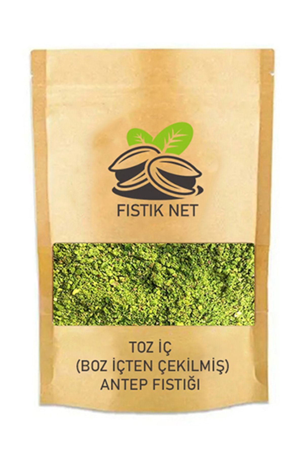 Fıstık Net Toz Iç (Boz Içten Çekilmiş) Antep Fıstığı 550 gr