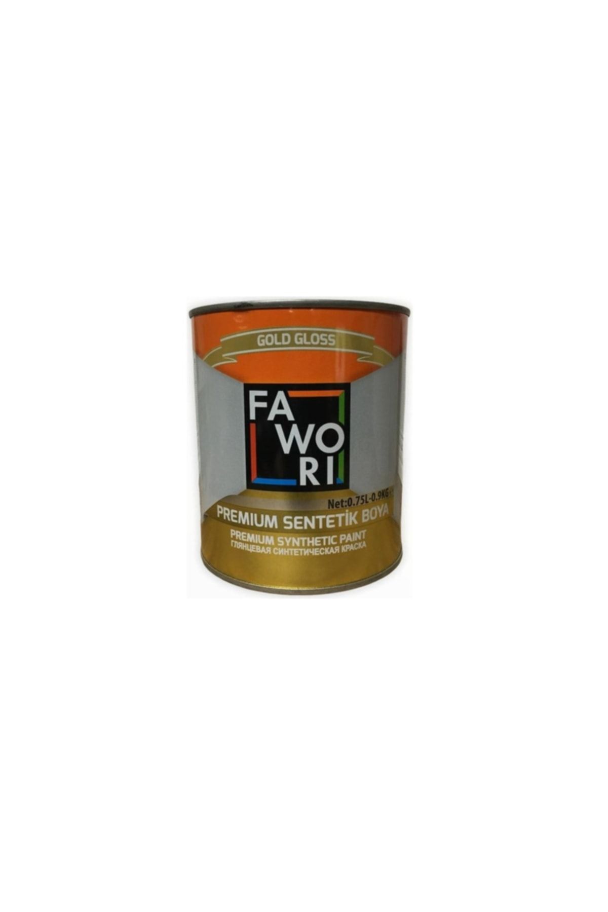Fawori Premium Sentetik Boya Siyah 0,75 lt