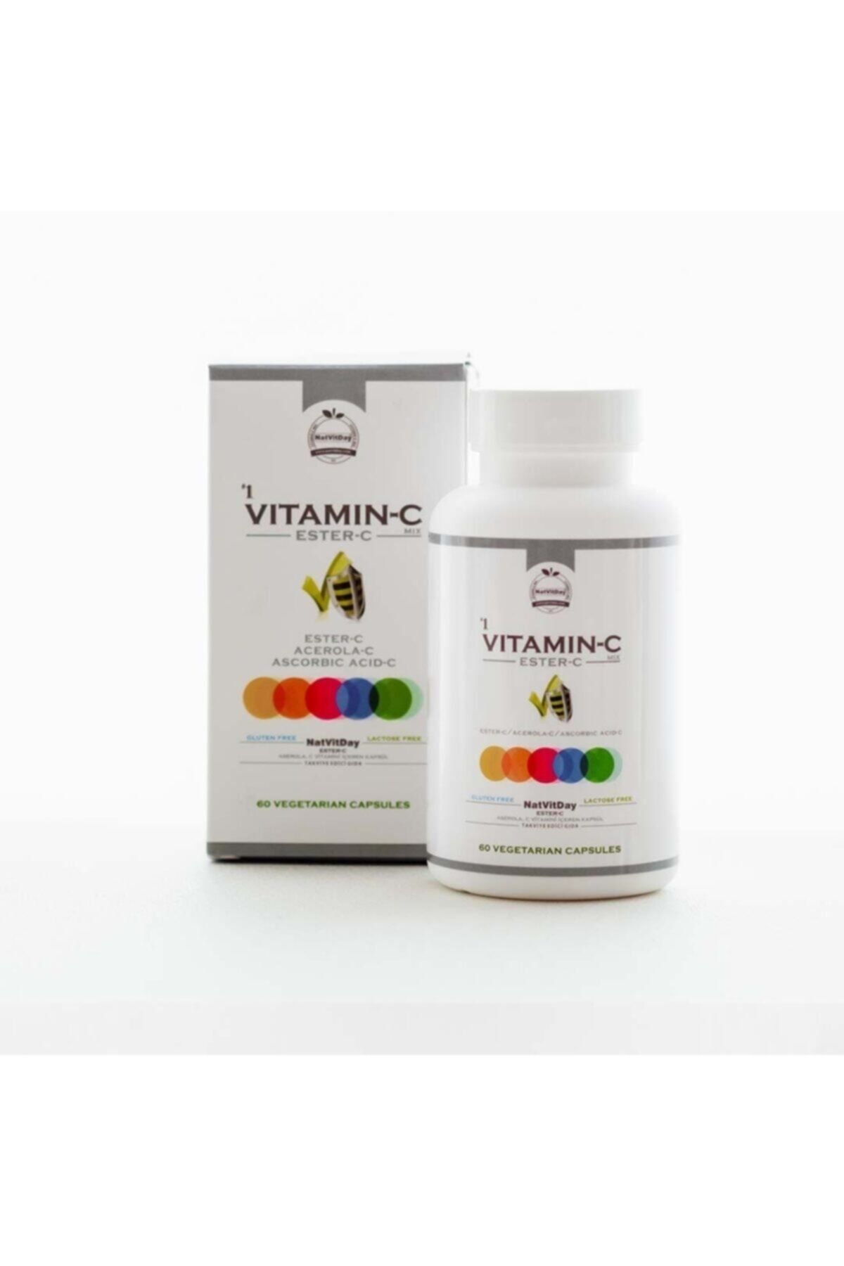 Natvitday Vitamin C Mix - Ester C 60 Kapsül