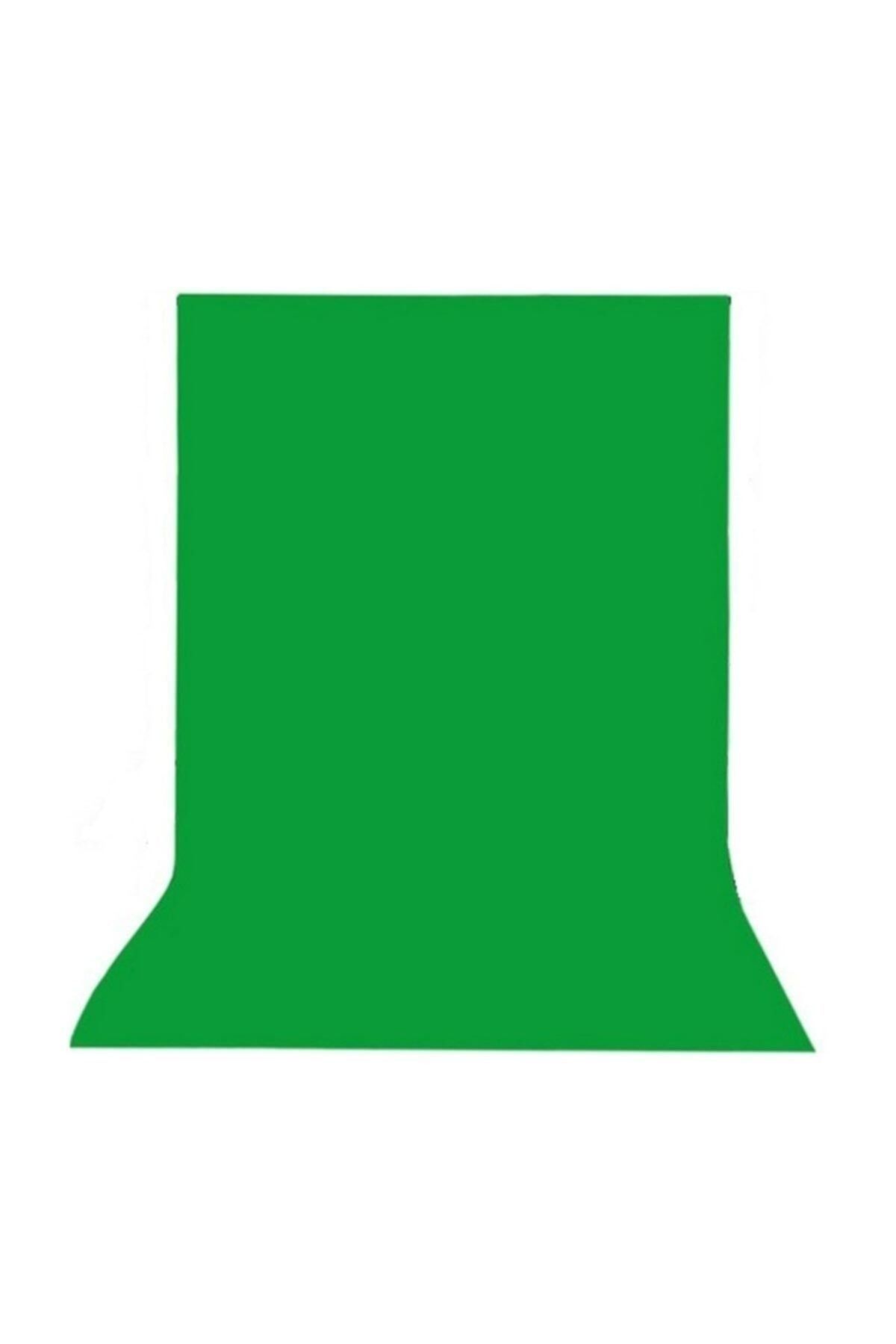 Efsane 400x160 Cm Greenbox Chromakey Green Screen Yeşil Fon Perde Kumaş Yeşil Arkaplan Iki Kat Orta Kalın