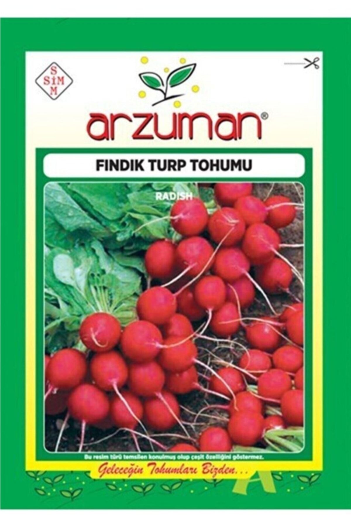 Arzuman Tohum Arzuman Fındık Turp Sebze Tohumu