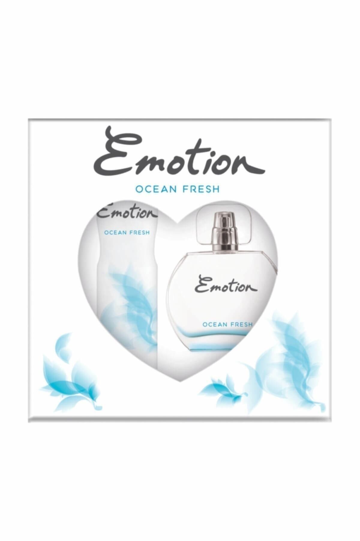 Emotion Ocean Fresh Edt Kadın Parfüm 50 Ml & Deodorant 150 Ml Kofre Set