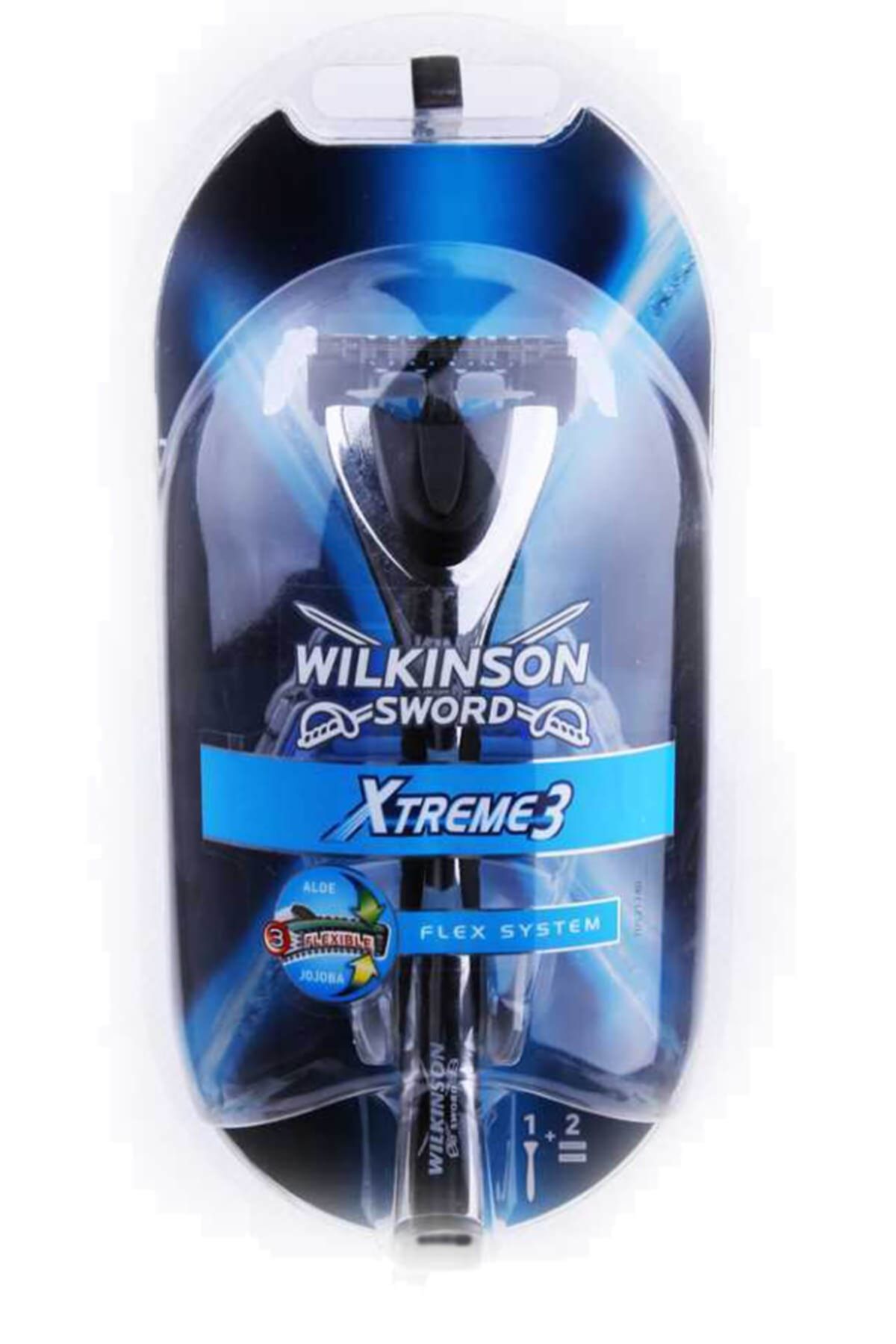 Wilkinson Xtreme 3 - Oynar Başlıklı Sistem Tıraş Bıçağı + 2 Yedek
