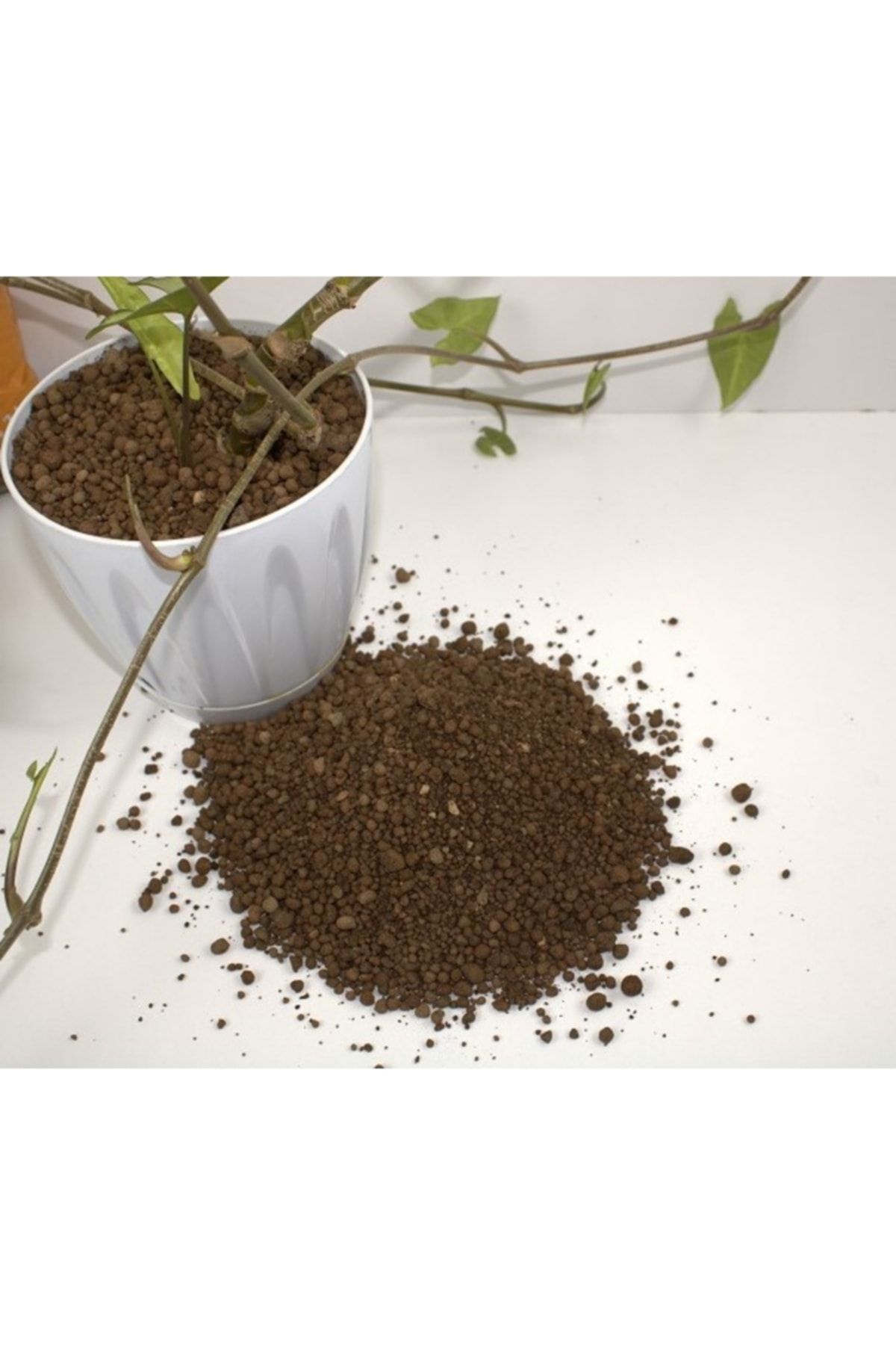 Asenya Kil Bilyesi 1 Lt 0-3 mm Hidroponik Toprak Lecat Kil Bilyesi Hidrokültür Toprağı Topraksız Tarım