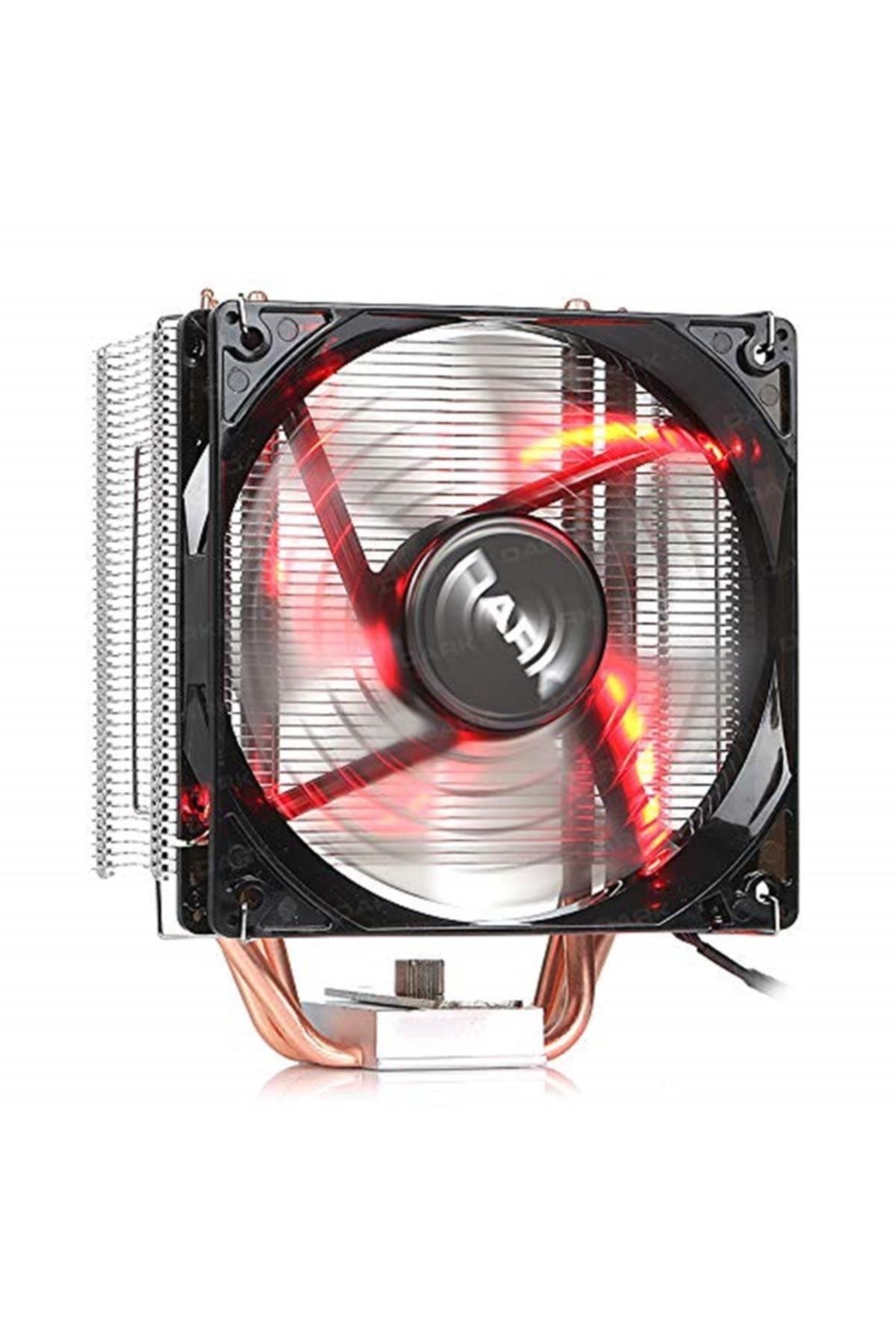 Genel Markalar Freezer X120r 12cm Kırmızı Led Intel & Amd 4pin Pwm Fanlı Işlemci Soğutucu (dkccx120r)