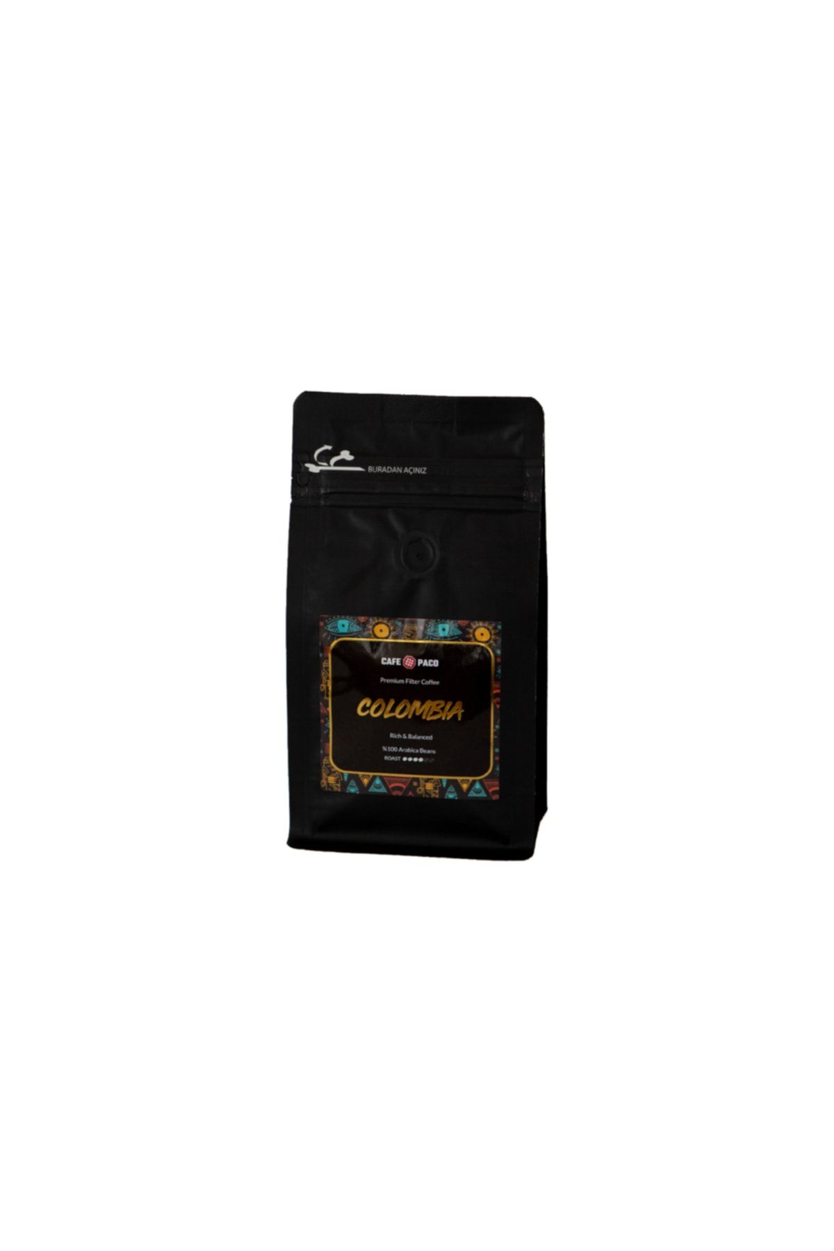 Paco Colombia Filter Coffee  Öğütülmüş 250 gr