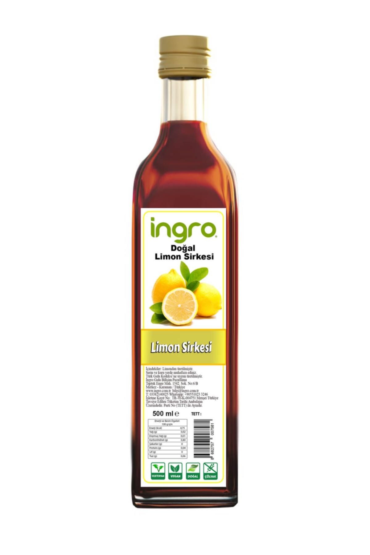 İngro Ingro Limon Sirkesi 500 ml