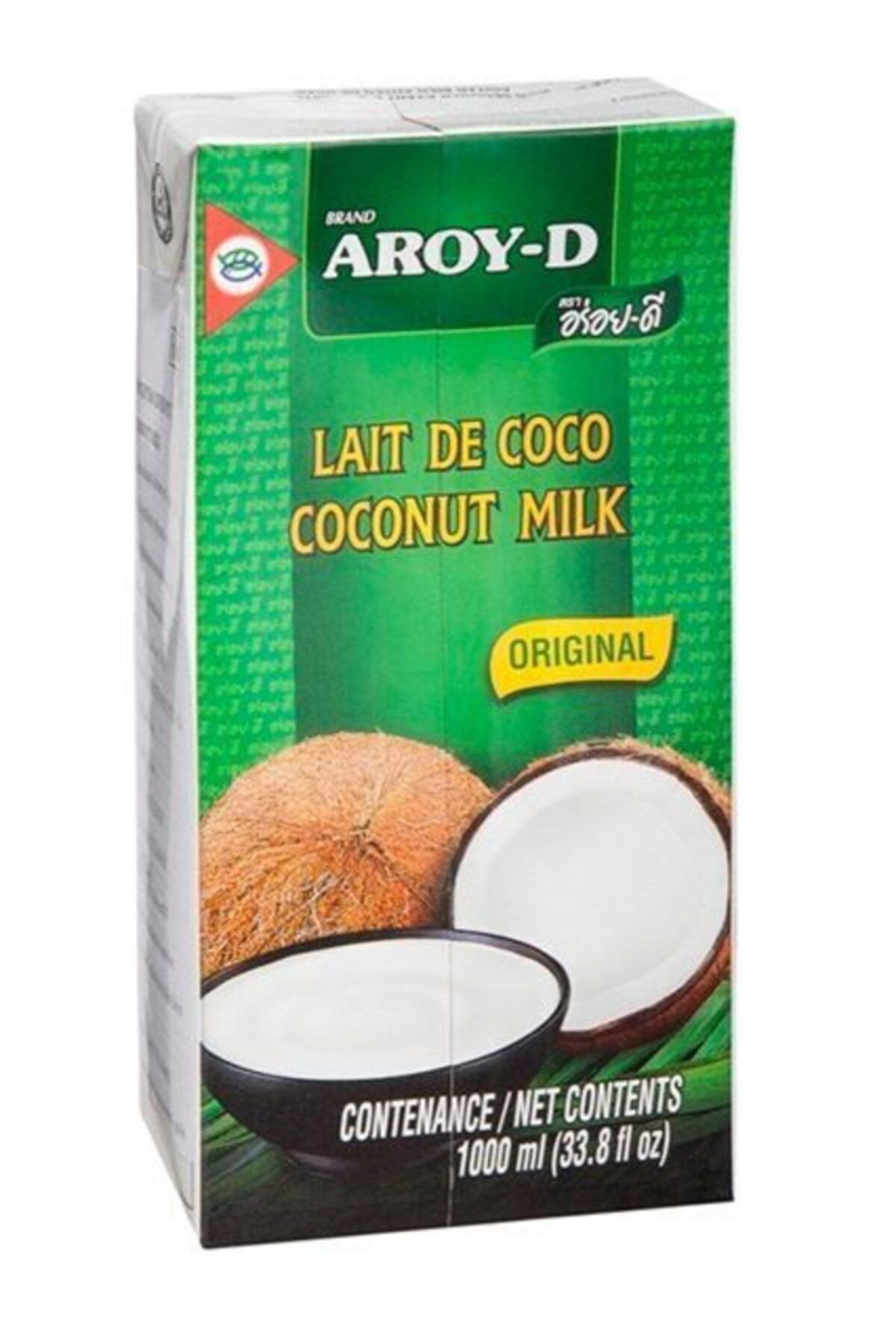 Aroy D Hindistan Cevizi Sütü Uht 1000 Ml