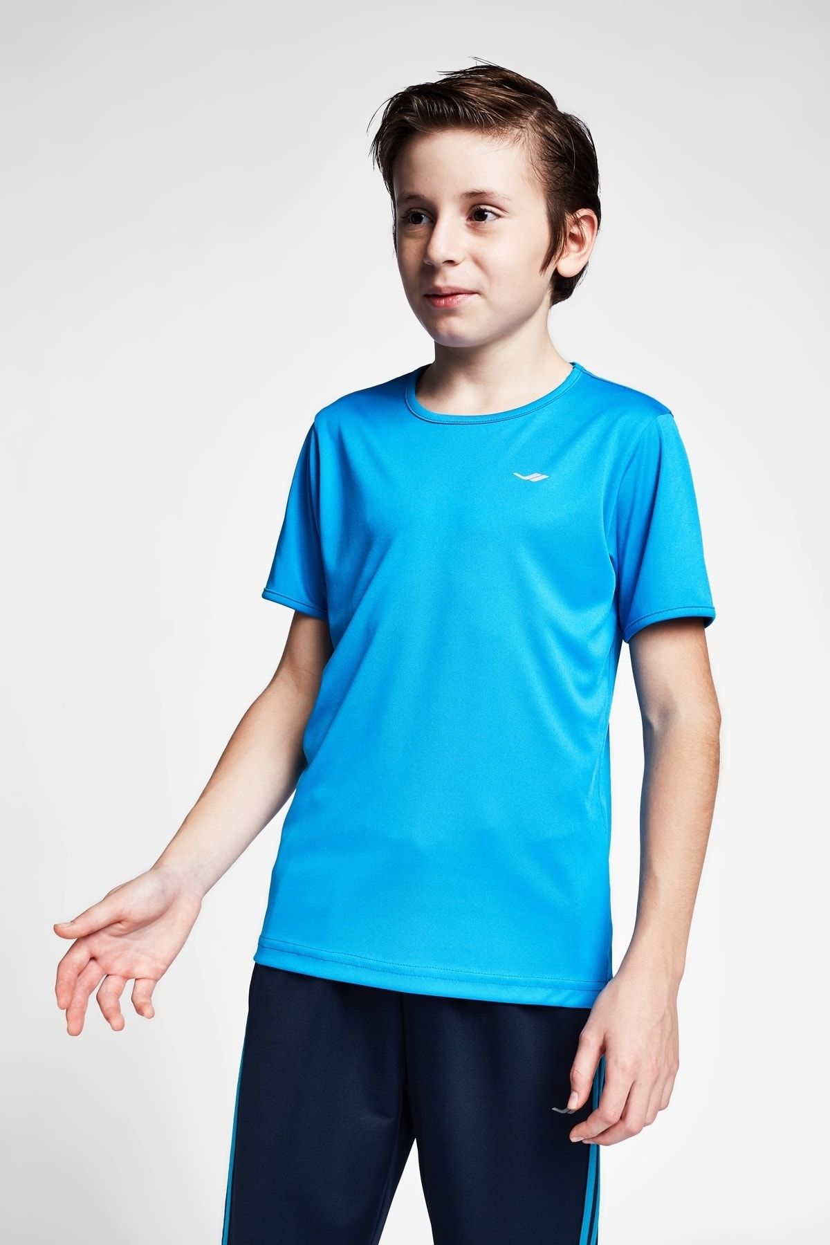 Lescon Erkek Çocuk Mavi T-shirt 20s-3220-20b
