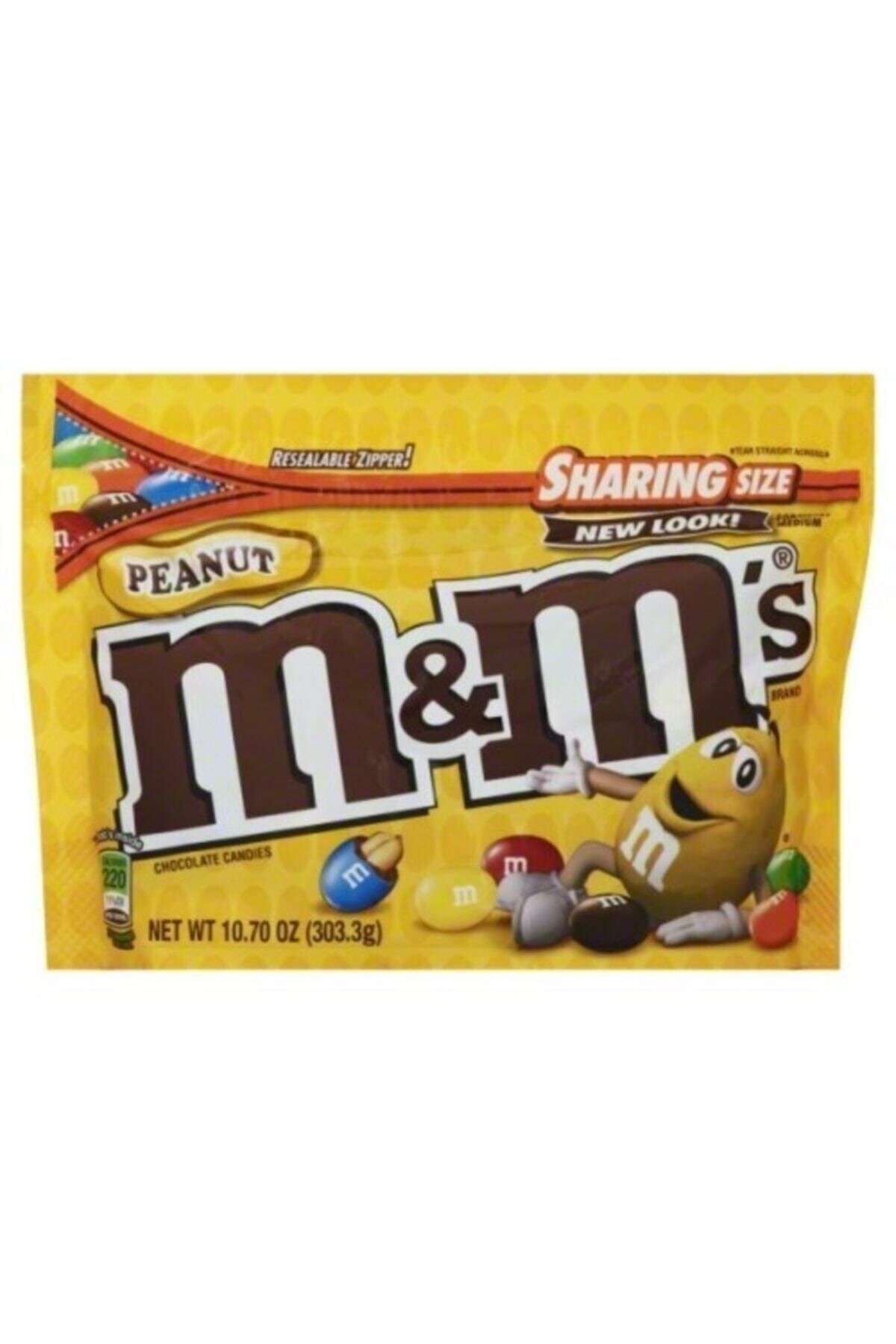 M&M's Brand Chocolate Candıes Peanut ( 303.3 Gr ) Orijinal Amerikan