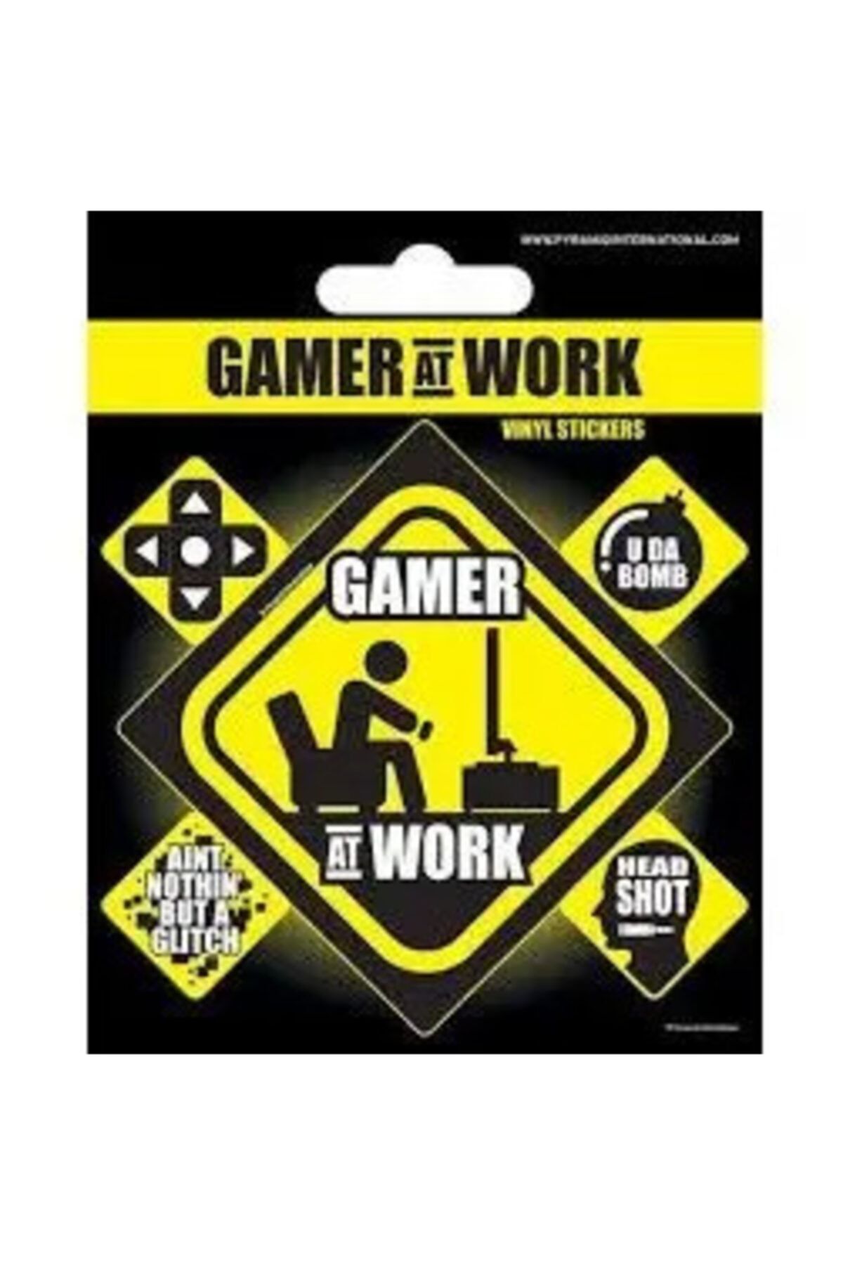 Pyramid International Çıkartma Gamer At Work (collectables)