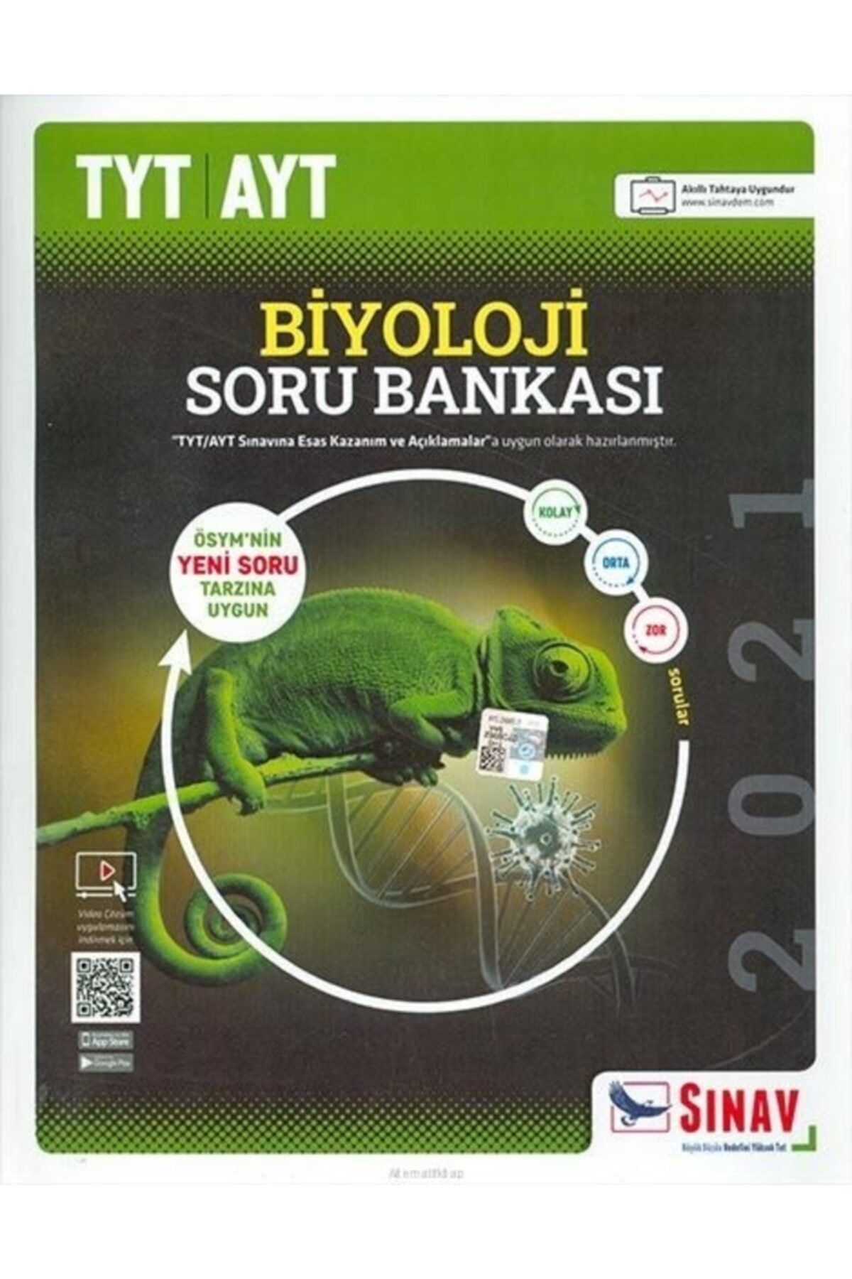 Sınav Yayınları Sınav Tyt-ayt Biyoloji Soru Bankası