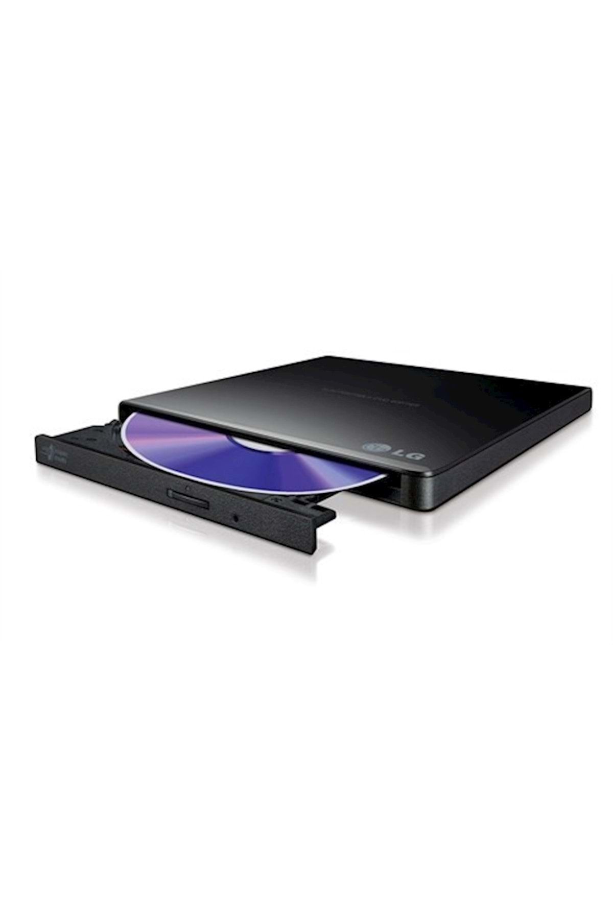 LG 24X USB2.0 Harici Slim Siyah DVD-RW (GP57EB40)