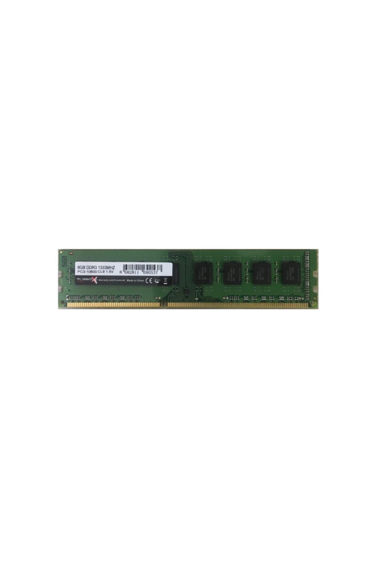 TURBOX 8 Gb Ddr3 1333 Mhz Cl11 Masaüstü Pc Ram Bellek