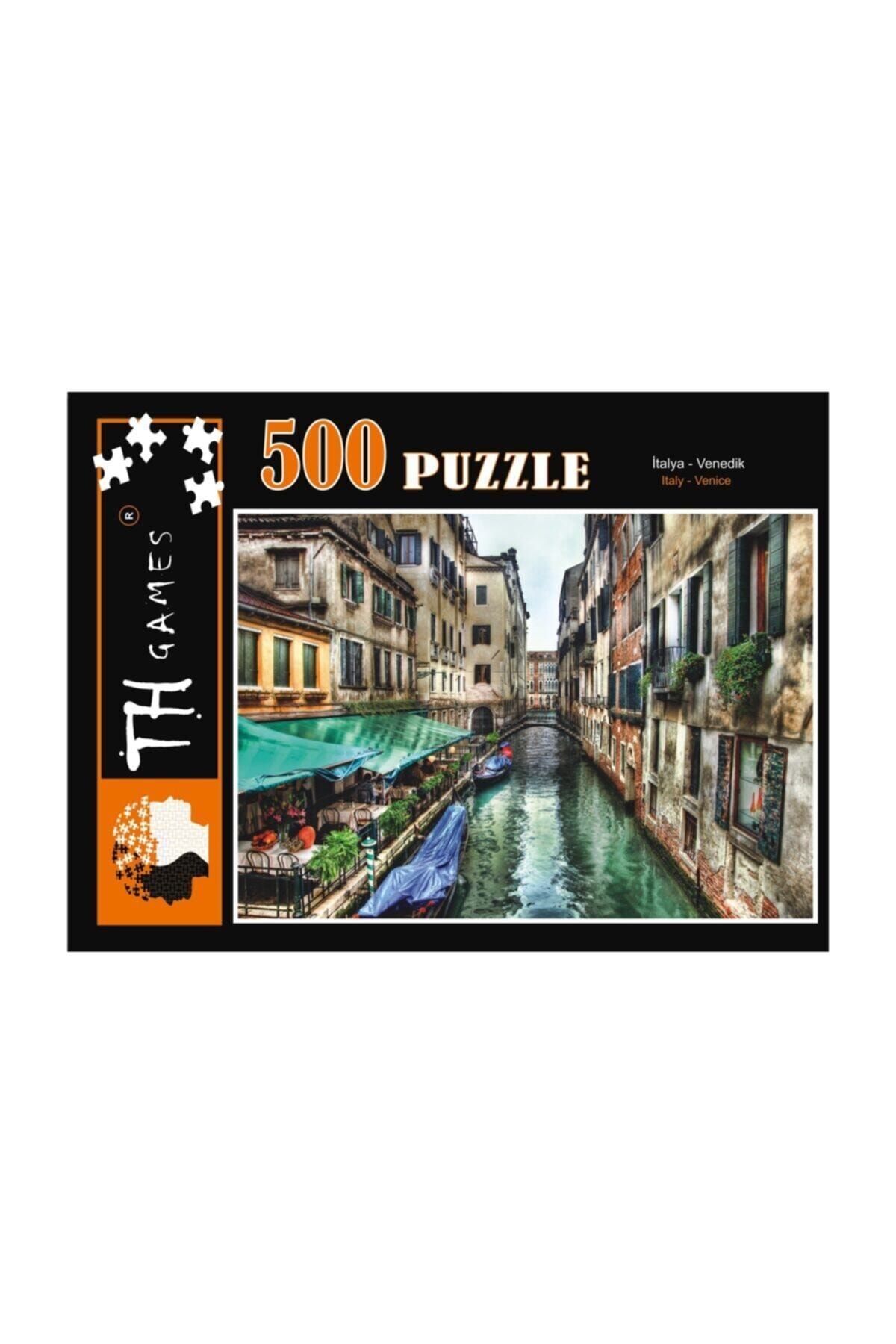 TH GAMES Puzzle 500 Parça 48x68 Cm Italya Venedik