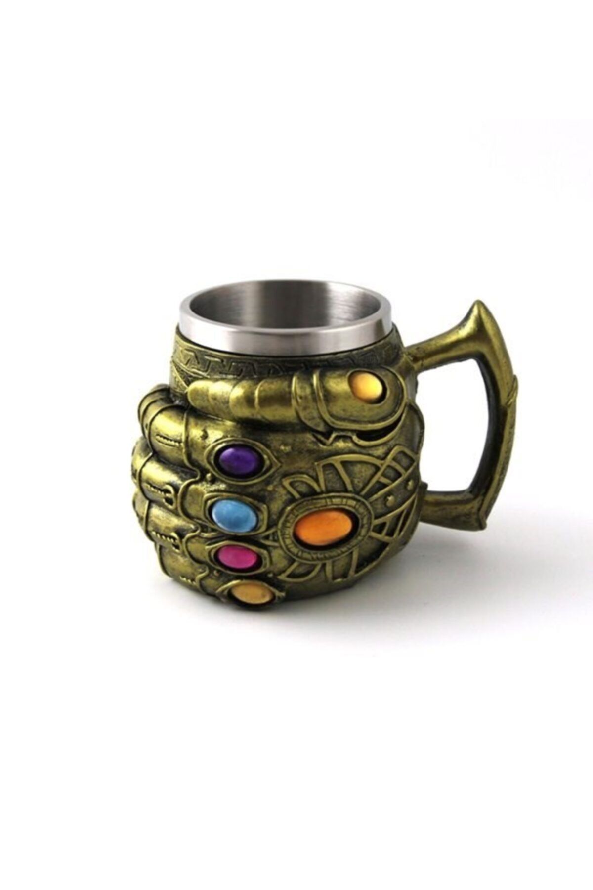 HEDİYE FİKRİ Thanos'un Sonsuzluk Eldiveni Avengers Kupa Bardak Kabartmalı