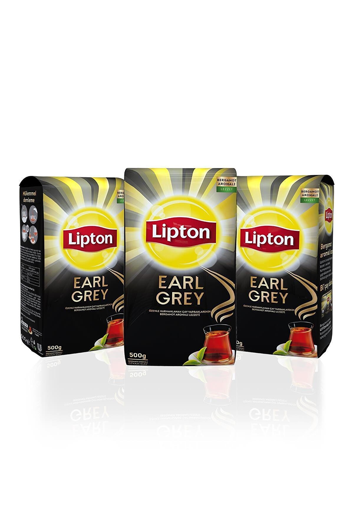 Lipton Earl Grey Dökme Çay 500 Gr X 3 Adet