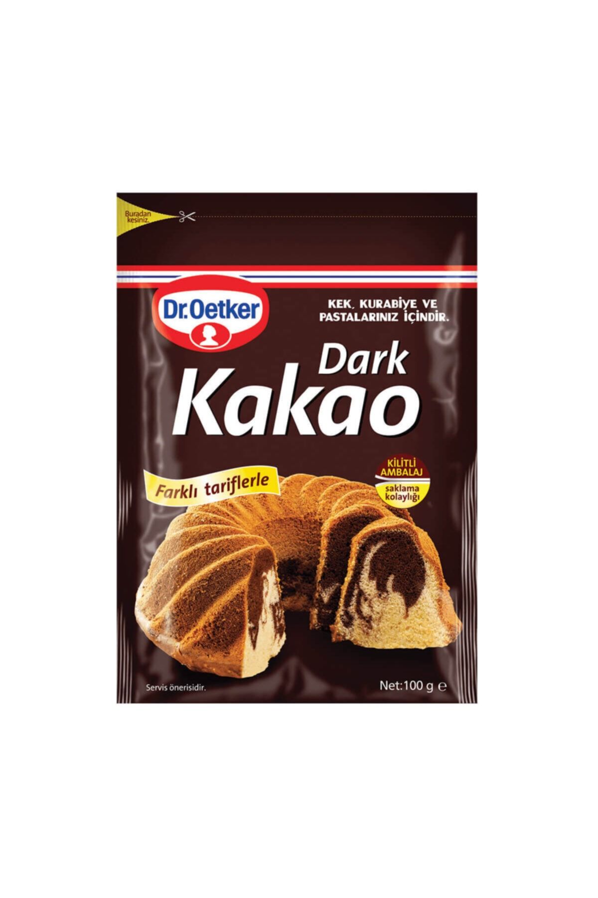 Dr. Oetker Dr Oetker Dark Kakao*2 / Ikili Paket