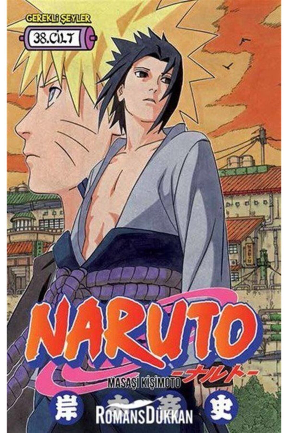Gerekli Şeyler Yayıncılık Naruto 38. Cilt - - Masaşi Kişimoto Kitabı