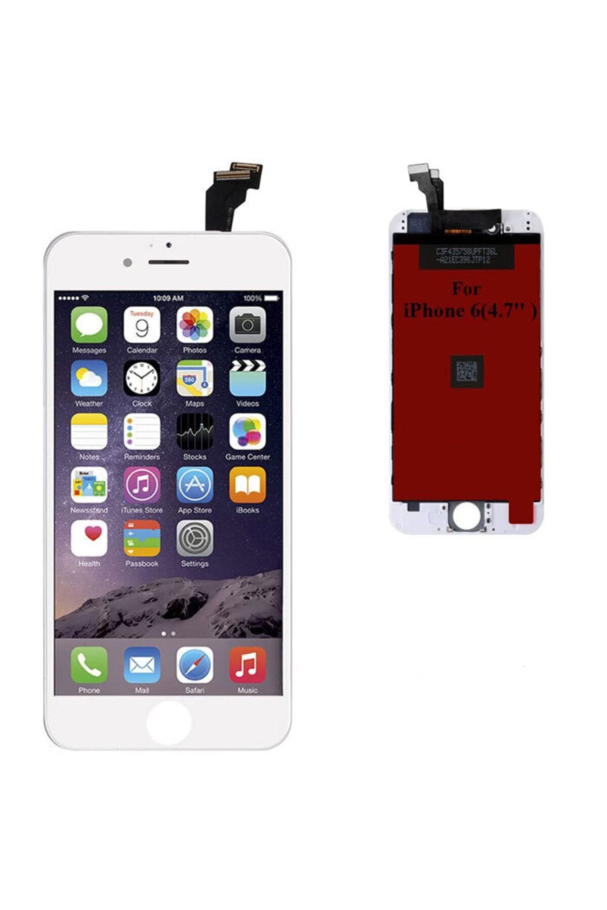 OEM Iphone 6 Uyumlu Lcd Dokunmatik Beyaz Ekran