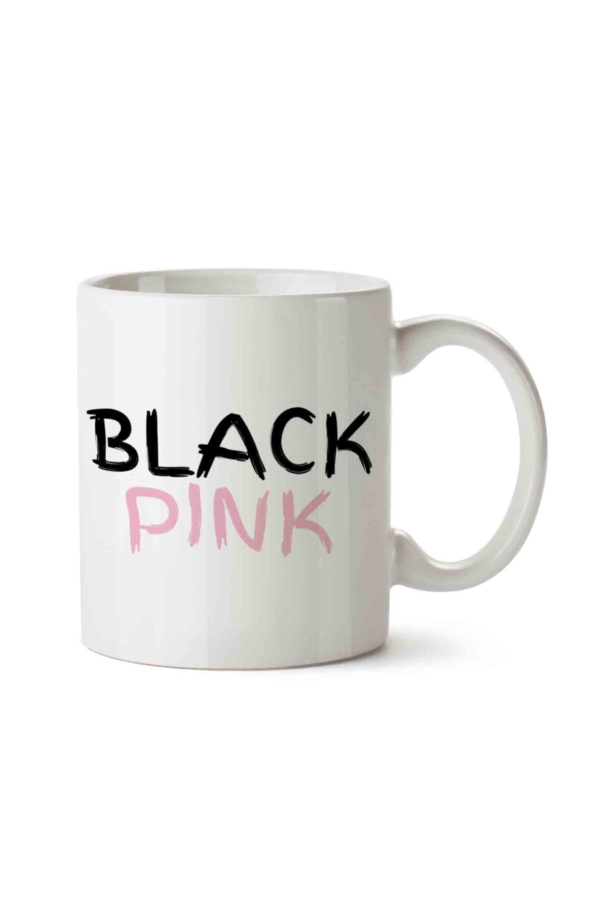 Adell Black Pink Logo Yazılı Kupa Bardak