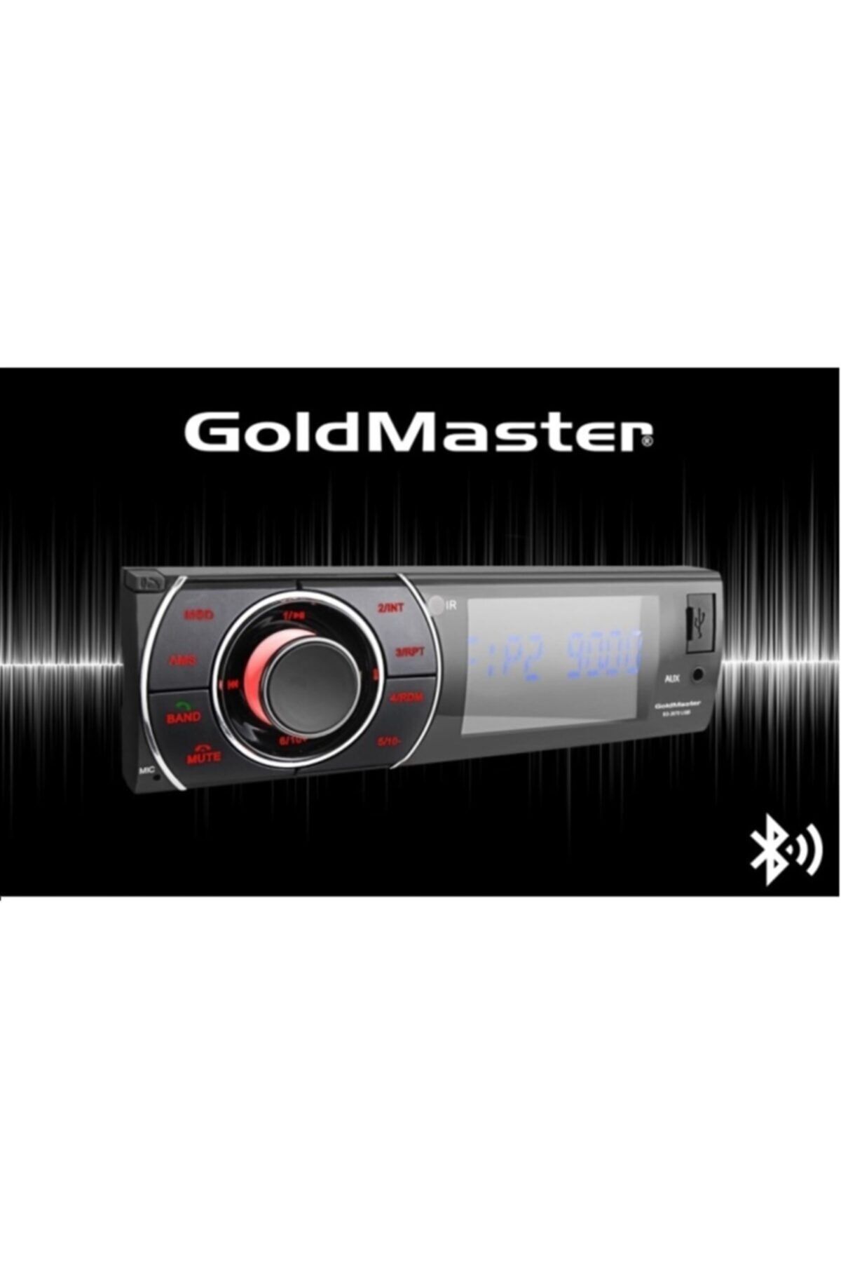 GoldMaster Oto Teyp Bluetooth Lu Sd-3075