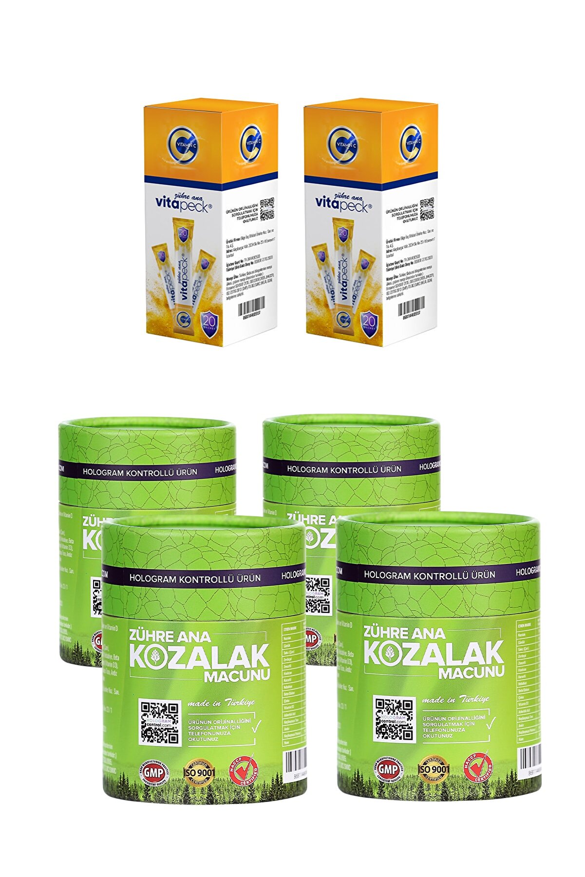 Zuhre Ana 4 Pieces Cone Paste 2 Pieces Vitapeck