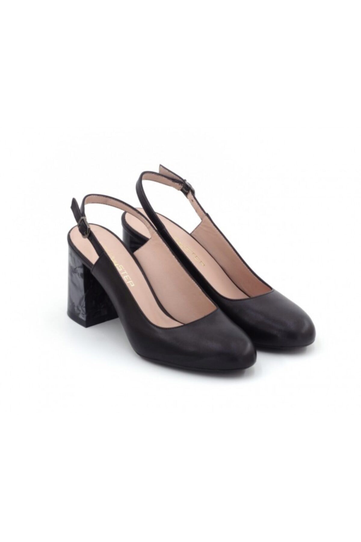 step by step Kadın Siyah Topuklu Ayakkabı