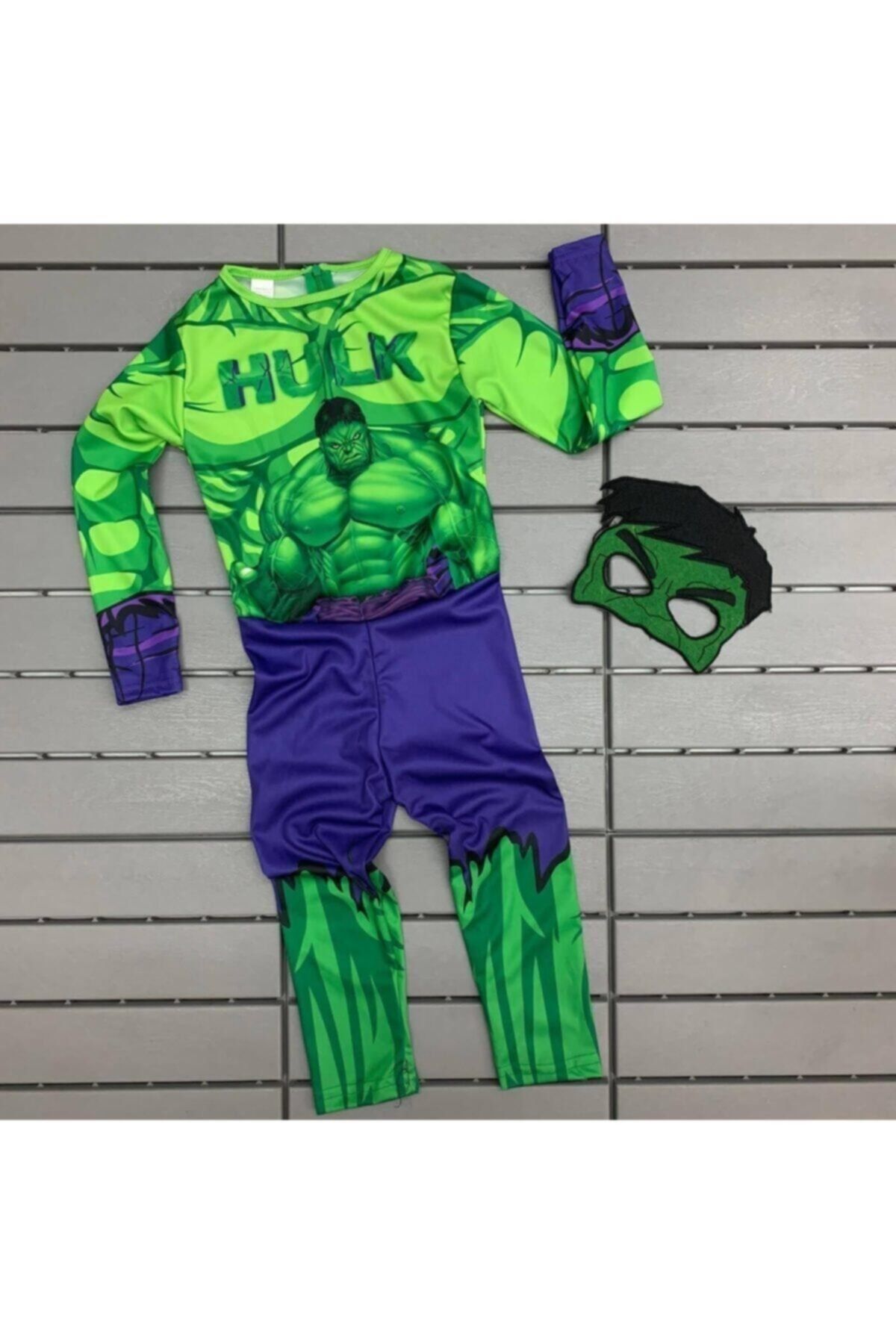 032C Hulk Kahraman Kostümü