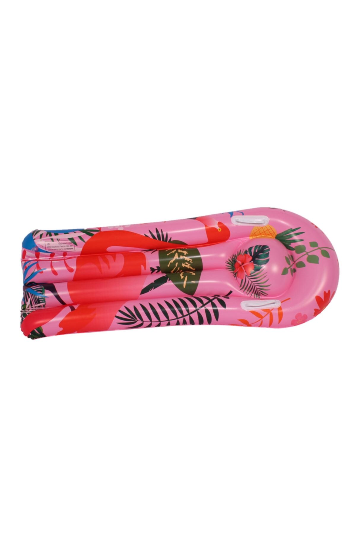 buradanaldım Pembe Renk, Çocuk Deniz, Havuz Surf Yatağı 110x45 Cm Flamingo Desenli
