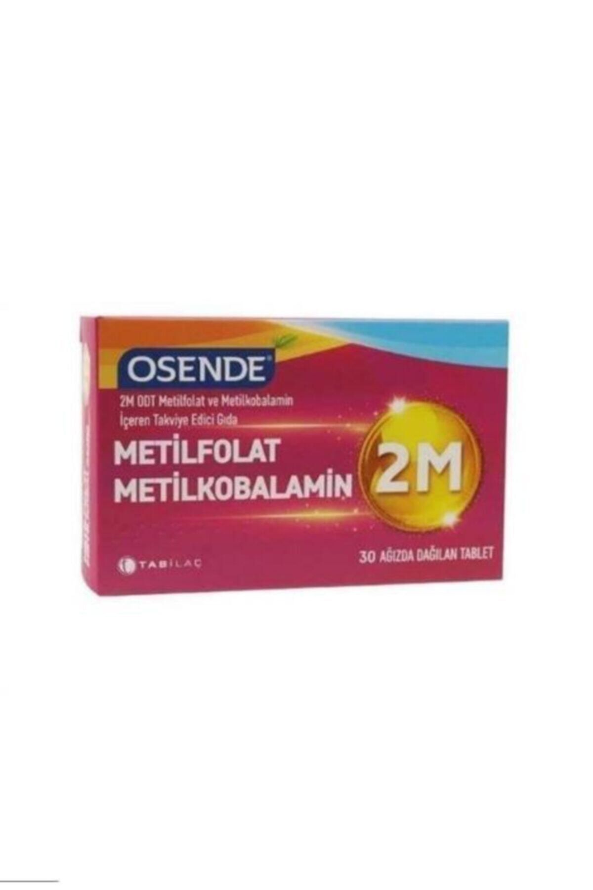 Osende 2m Odt Metilfolat & Metilkobalamin 30 Ağızdan