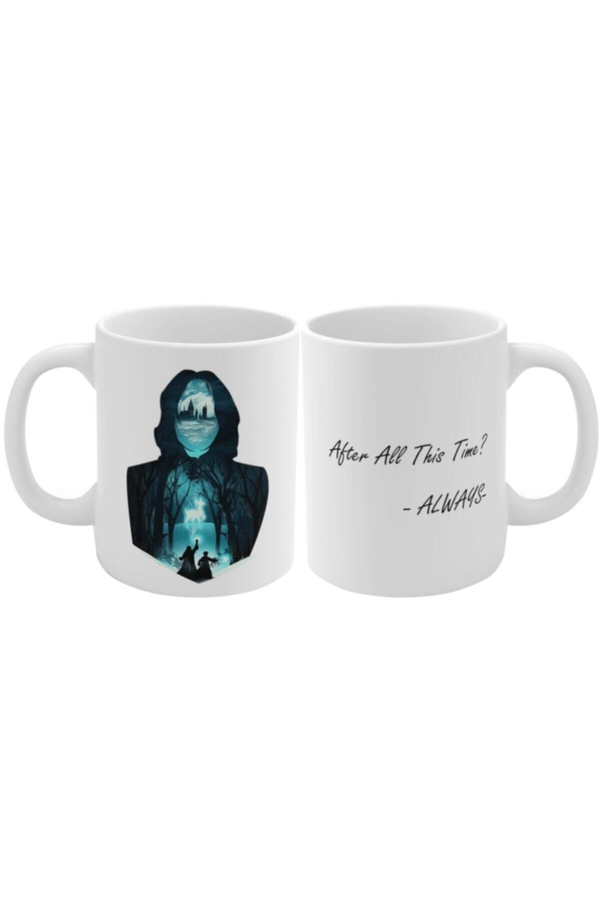 Mugs&Gift Snape Always Renkli Baskılı Tasarımlı Hediye Kahve Çay Kupa Bardak