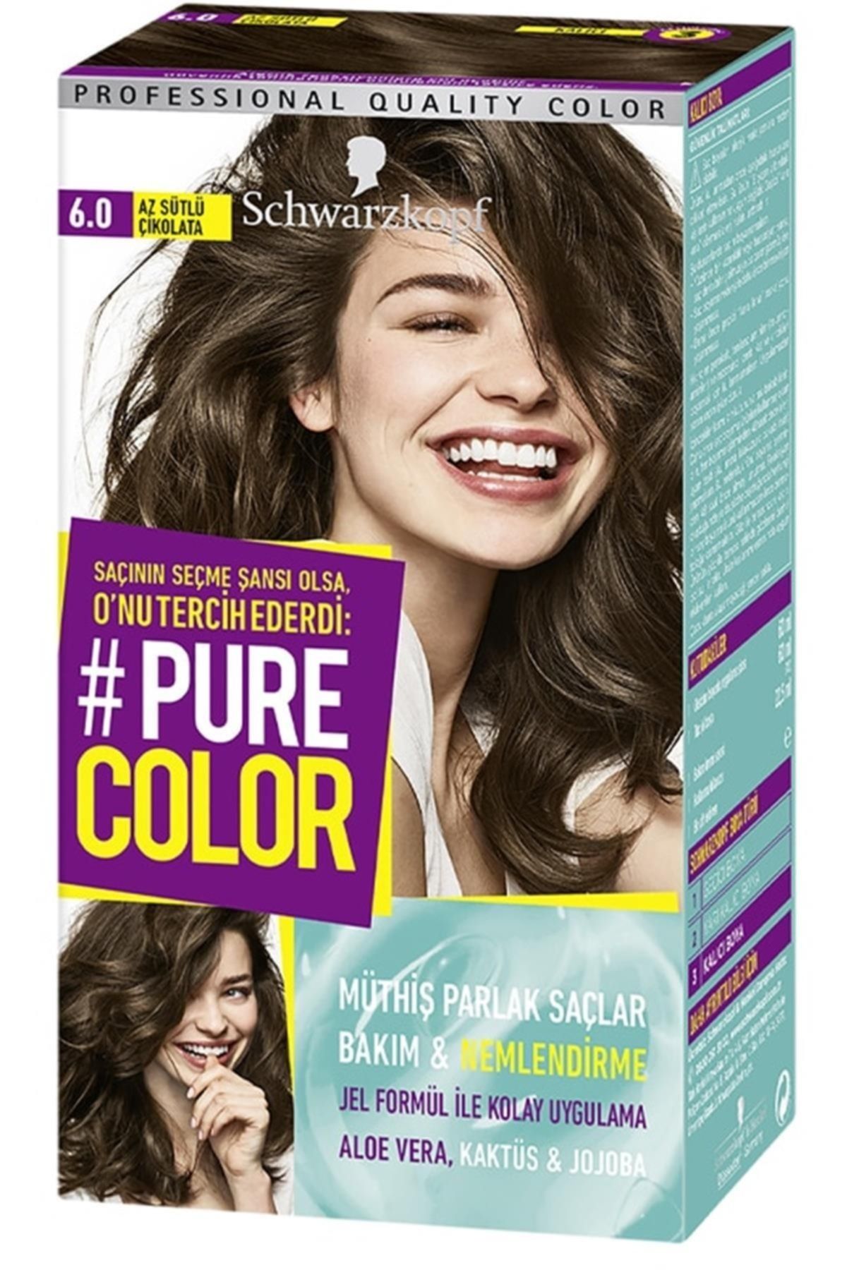 Pure Color Marka: Saç Boyası 6.0 Az Sütlü Çikolata Kategori: Saç Boyası