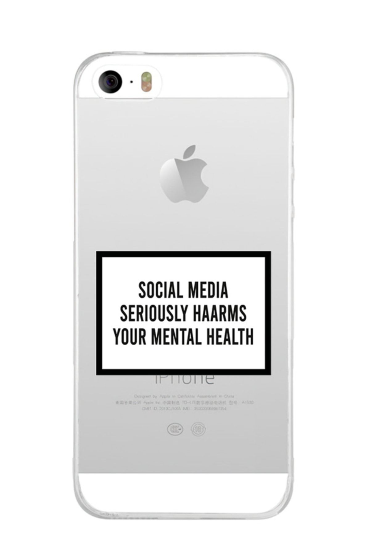 Dafhi Aksesuar Dafhi Apple Iphone 5s Social Media Telefon Kılıfı