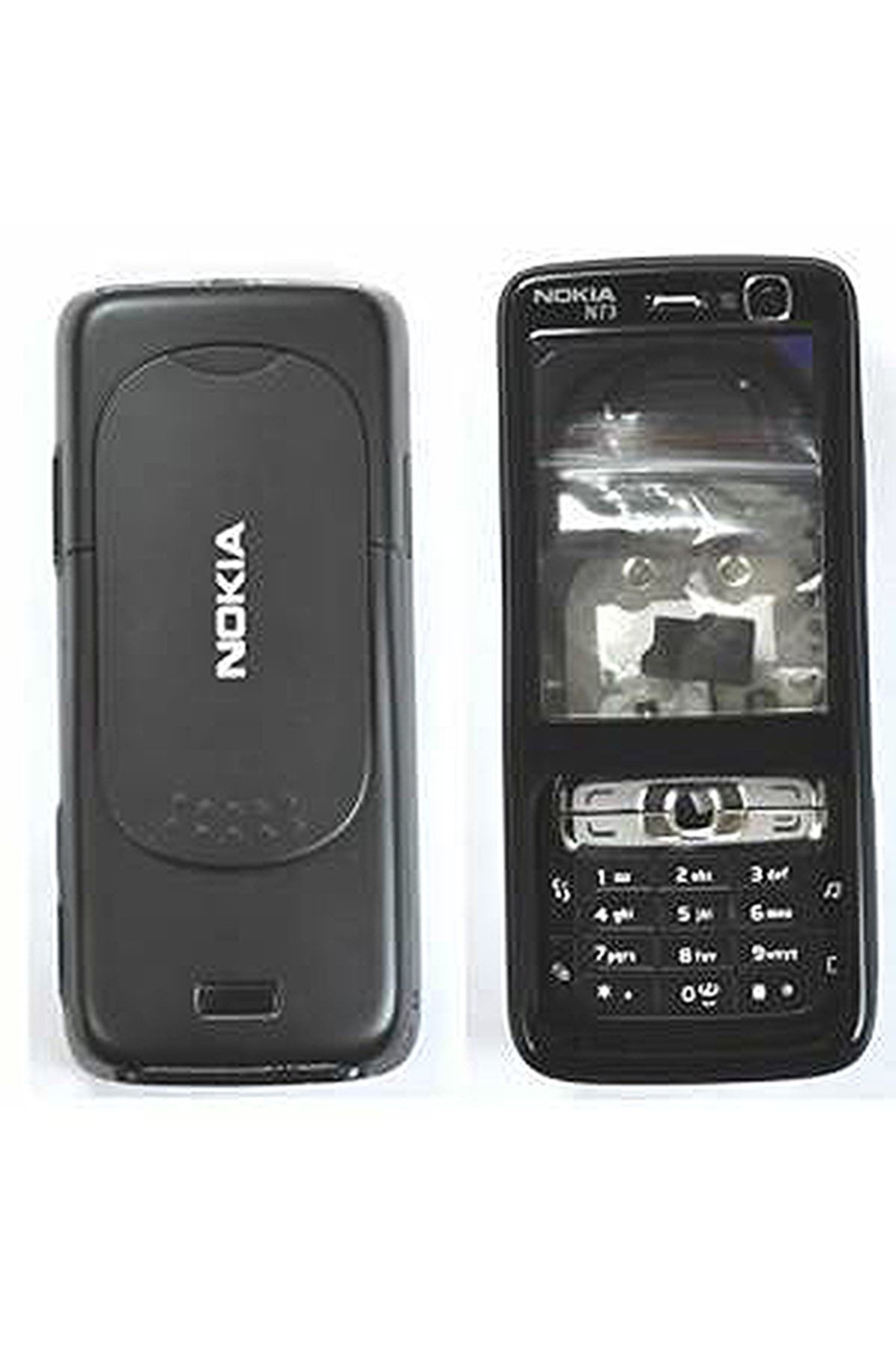 Genel Markalar Nokia N73 Kasa Kapak Ve Tuş Takımı ,sıfır Ürün,siyah