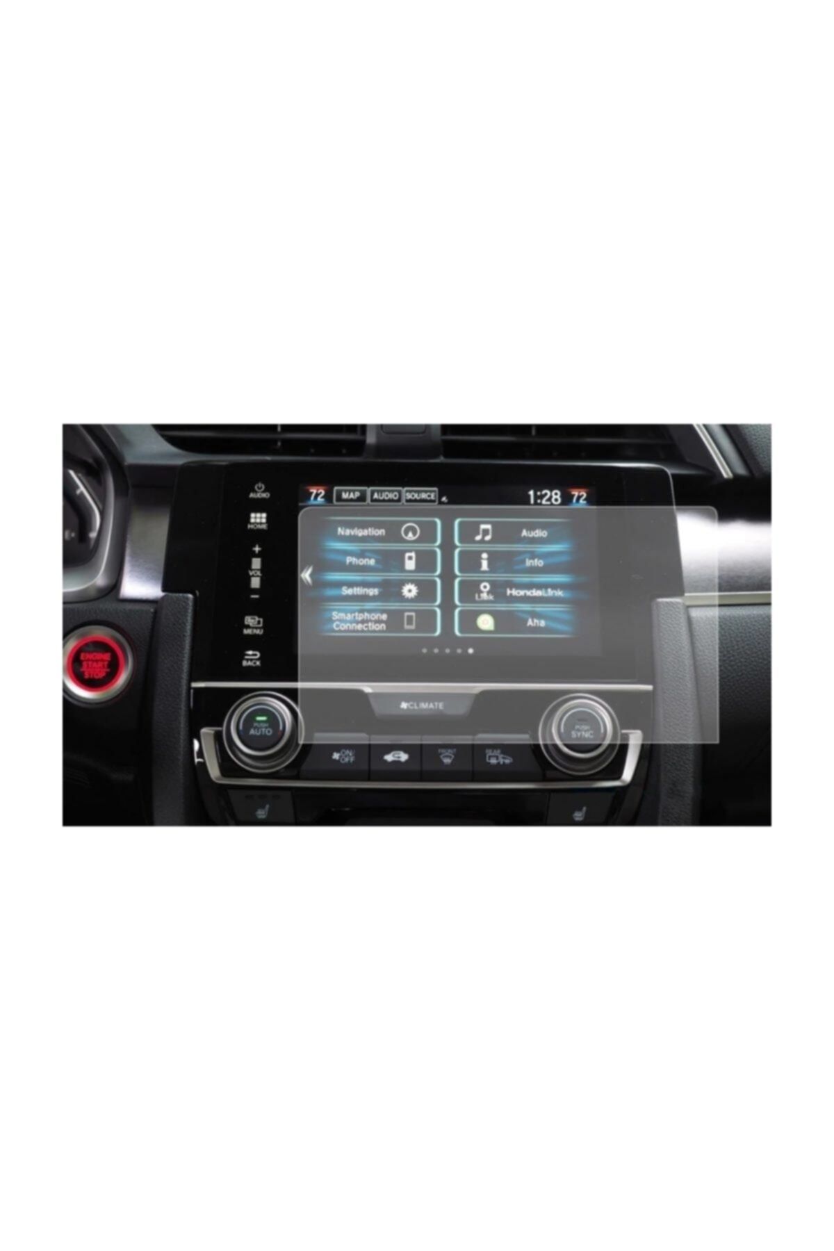 Honda Civic Fc5 Navigasyon Ekran Koruyucu Film